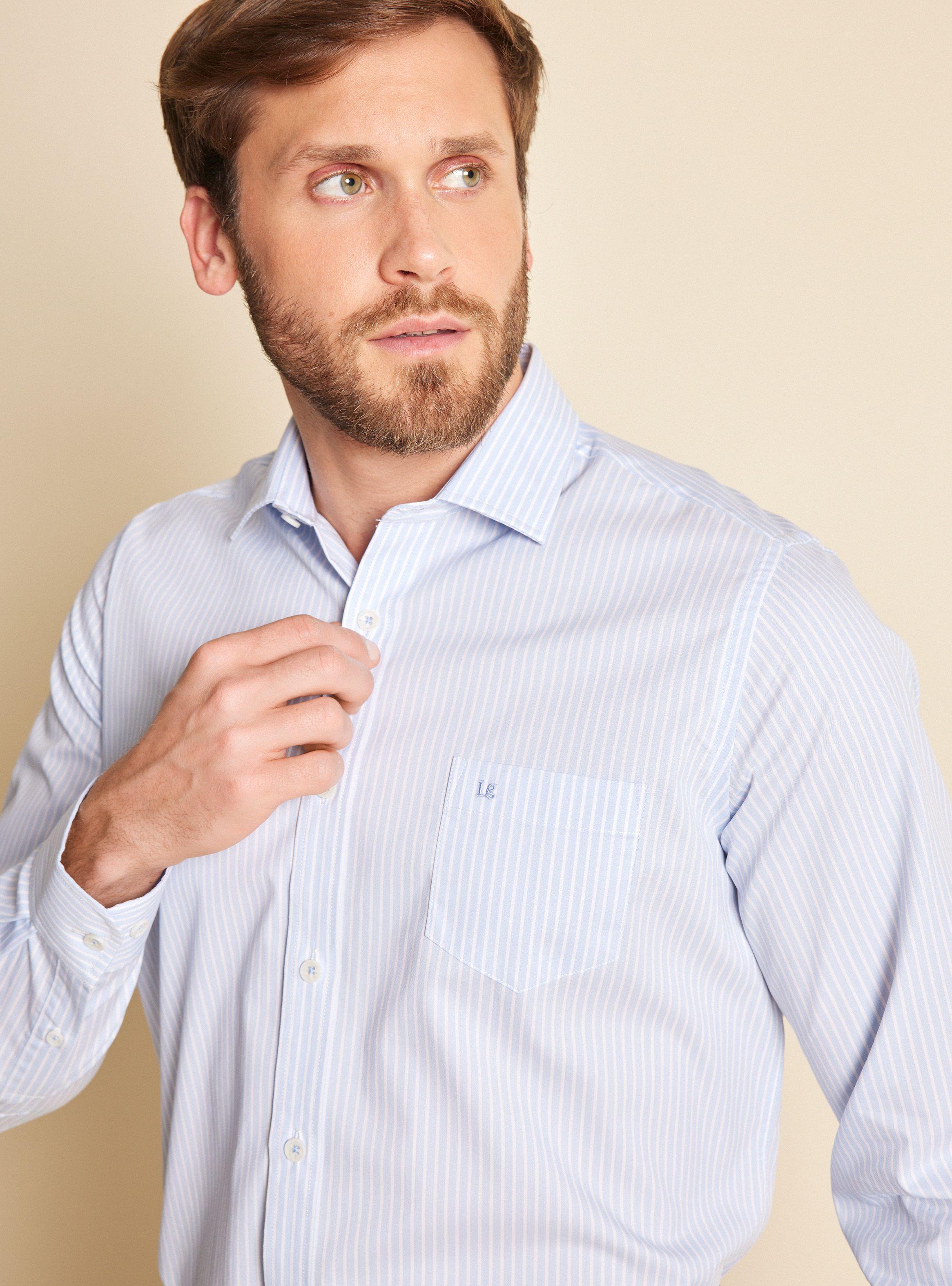 Camisa de Vestir Performance Rayas-2