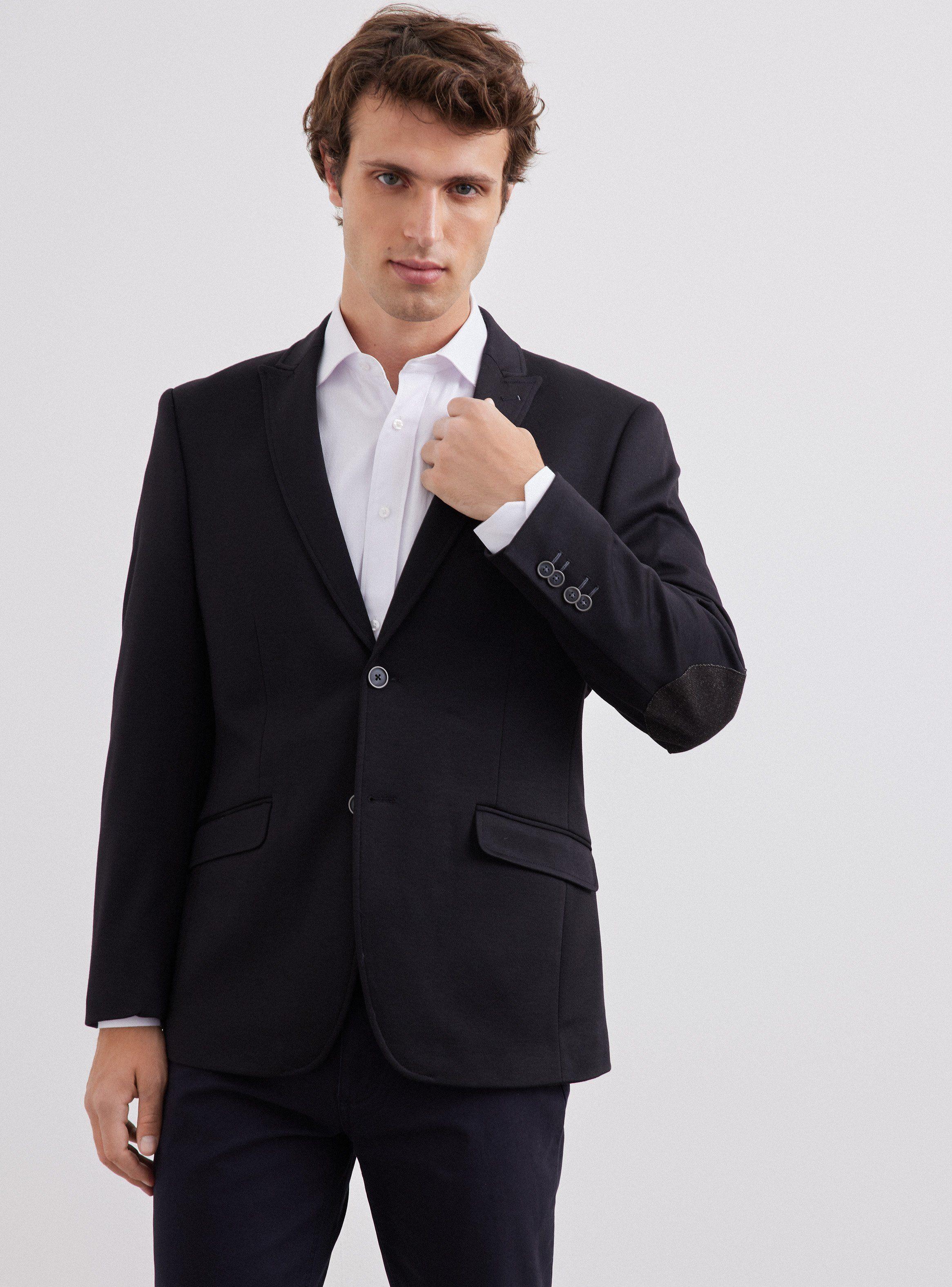 Vestón Recto Knit-0