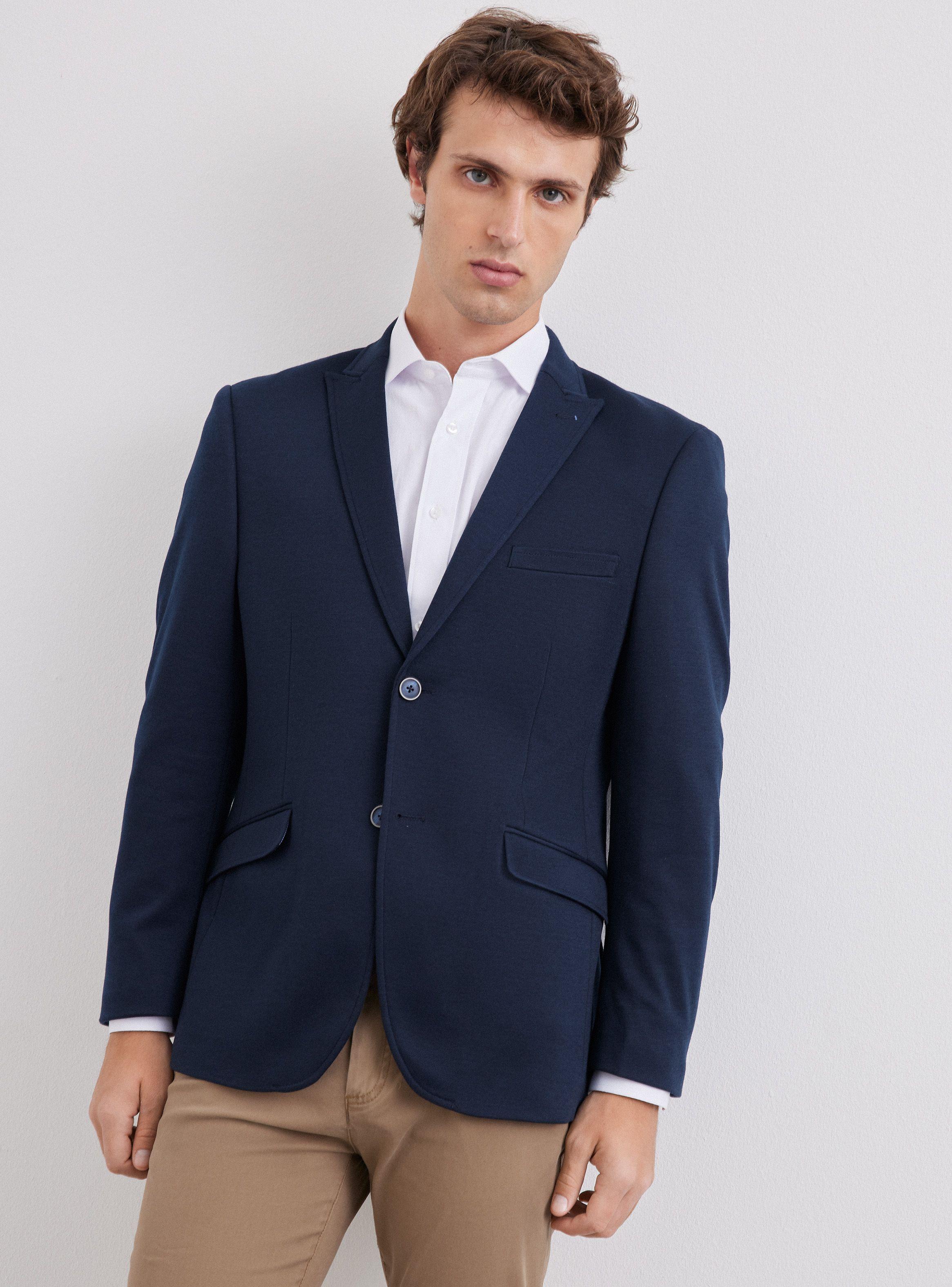 Vestón Recto Knit-0