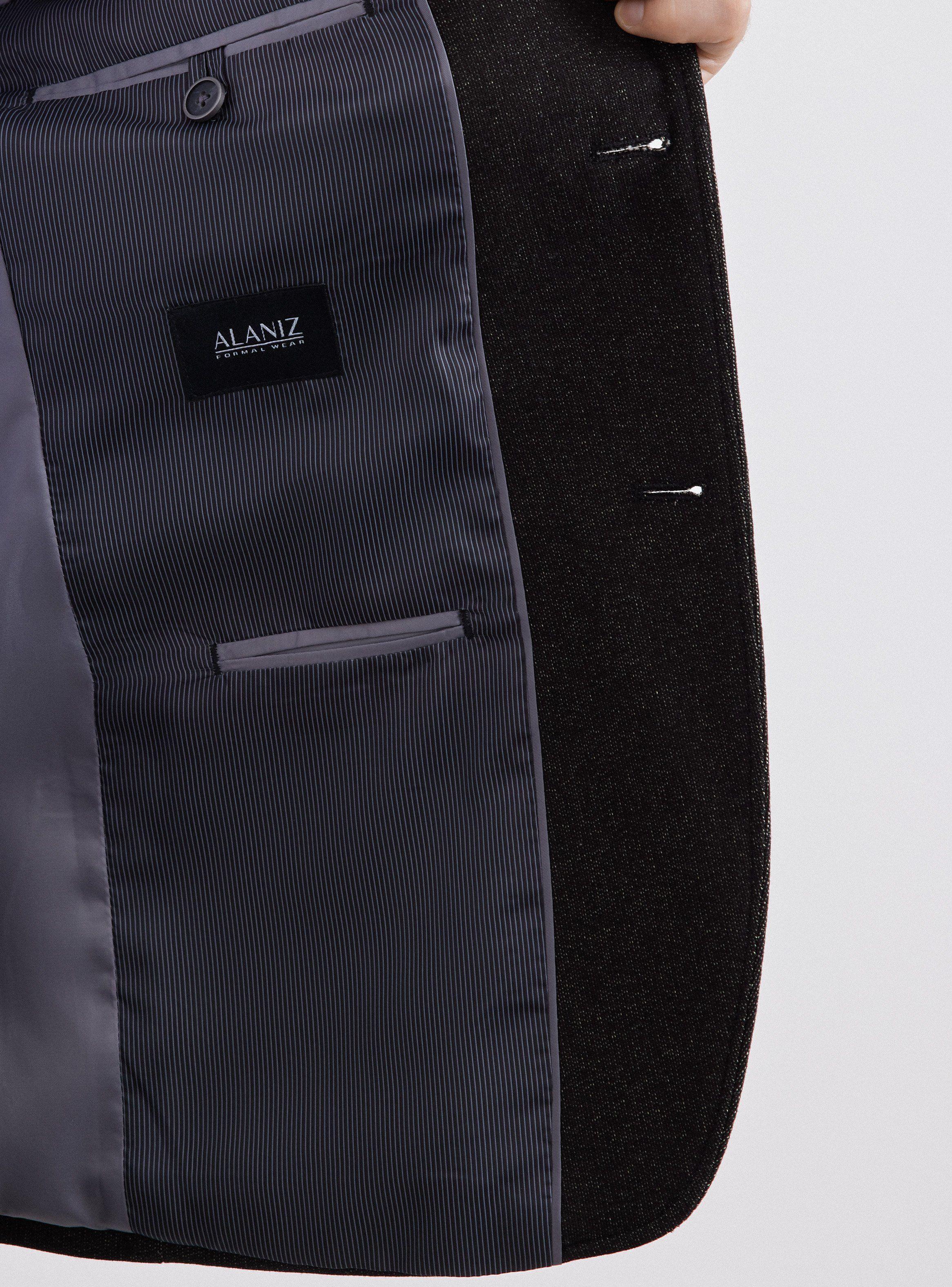 Vestón Recto Knit Slim Fit-3