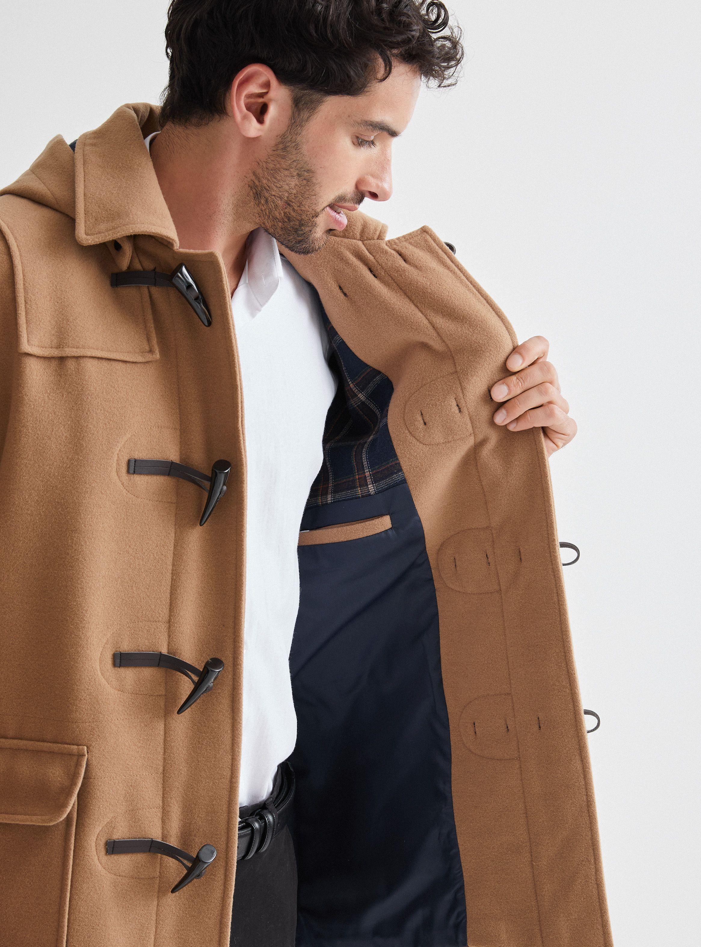 Abrigo Modelo Montgomery Paño Liso-3