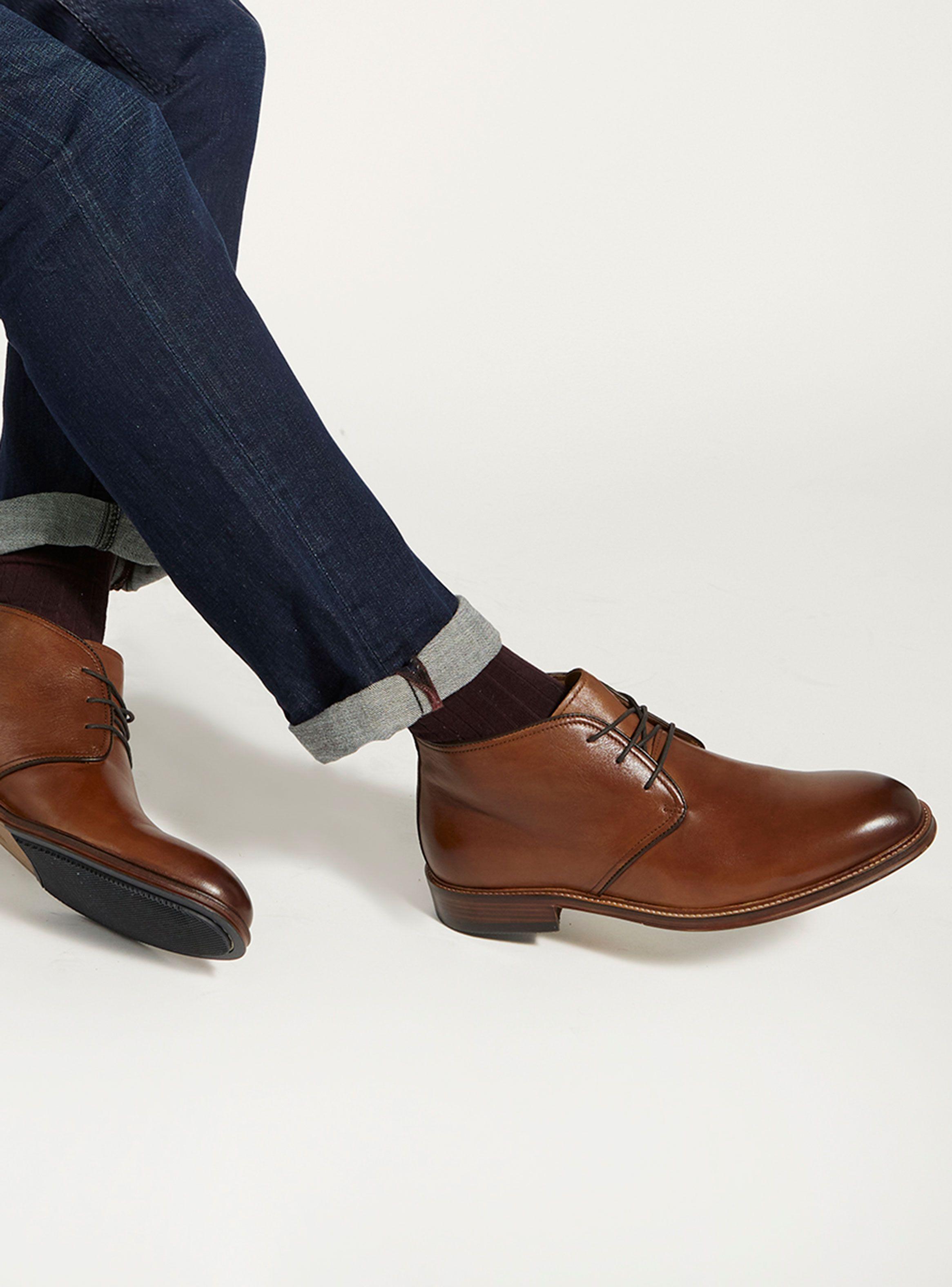 Botín Cooper Hombre Cuero-0