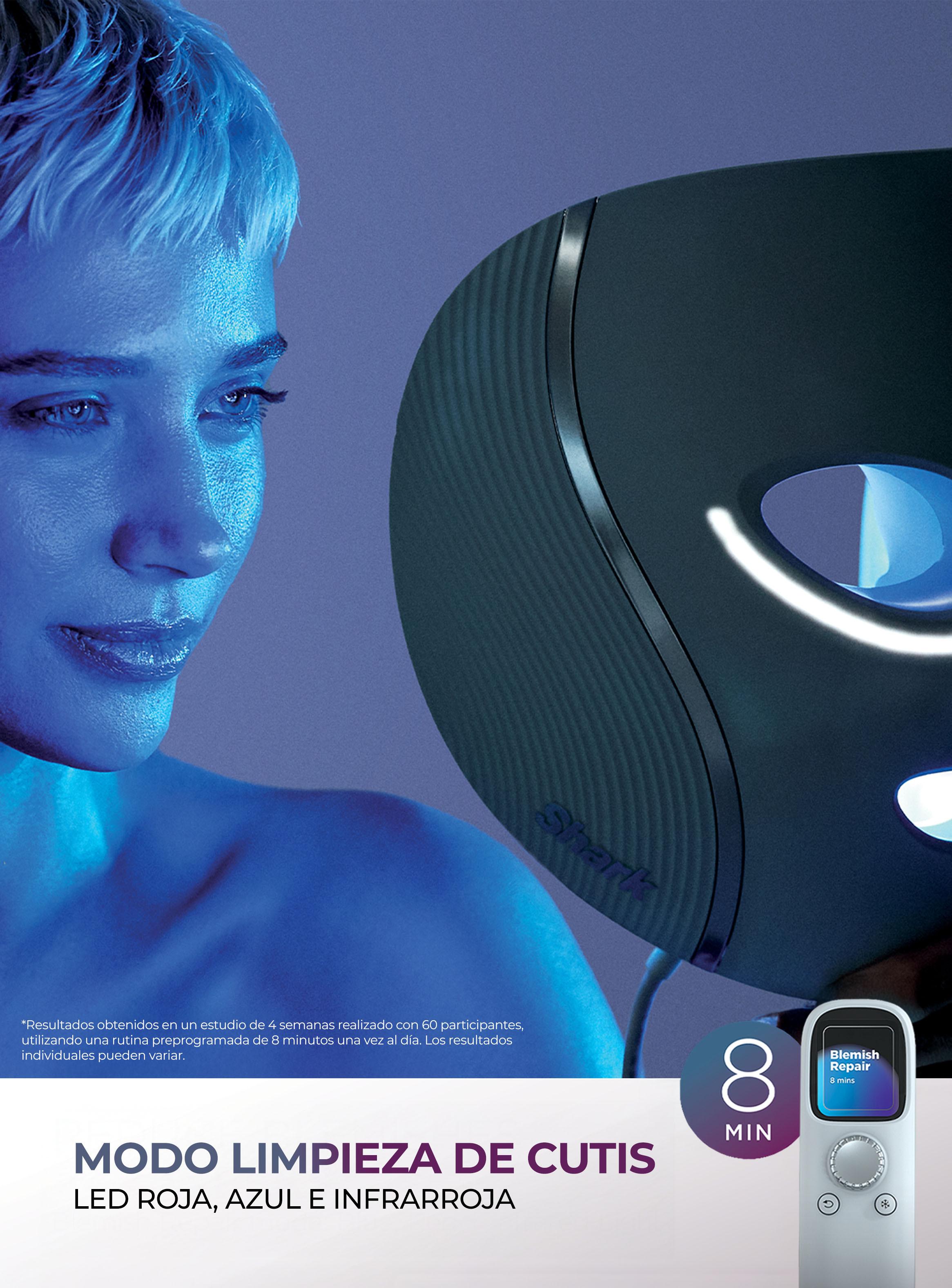 Máscara Facial LED CryoGlow con Enfriamiento-7