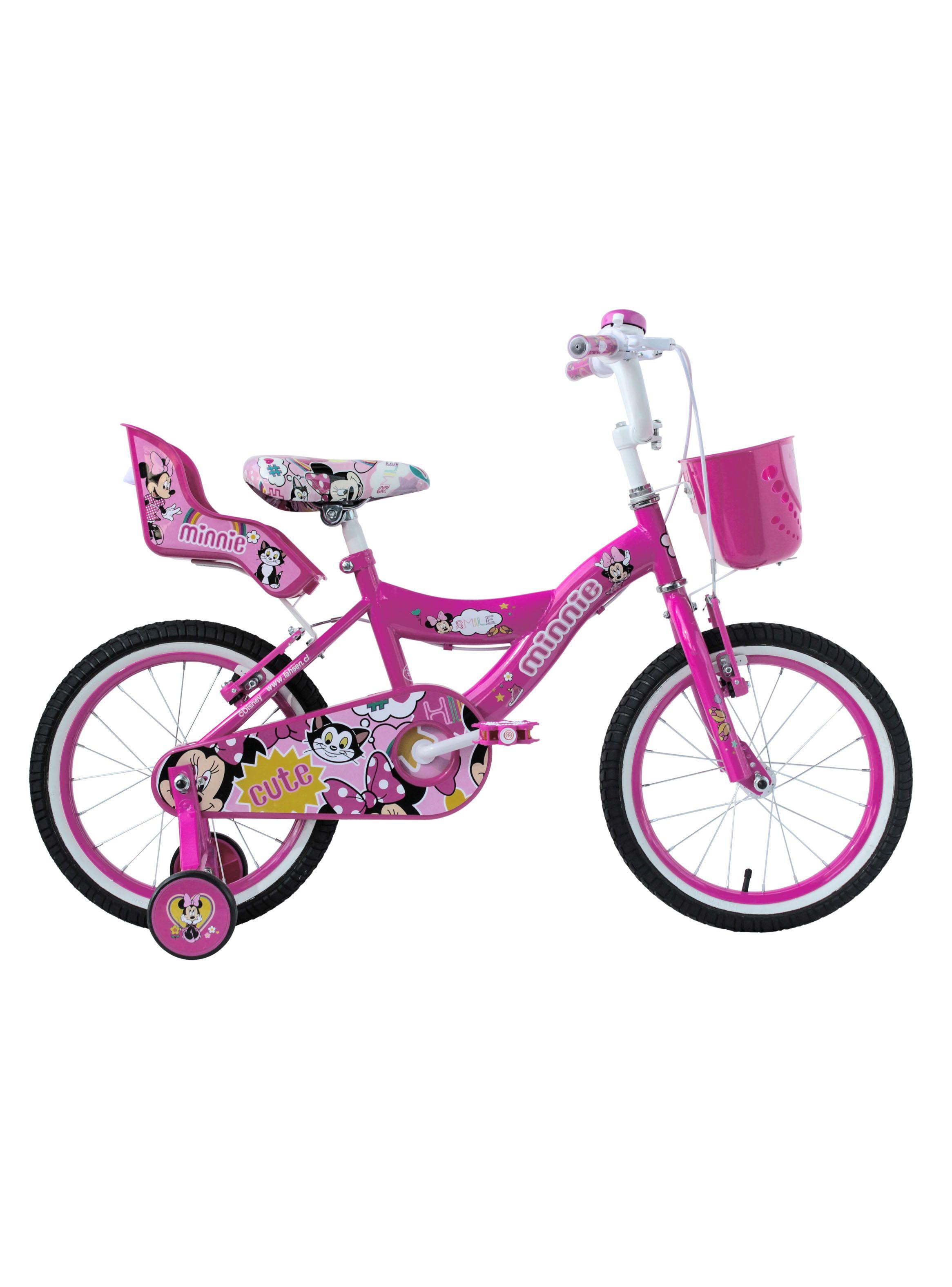 Bicicleta MTB Lahsen Infantil Aro 16" Minnie-0