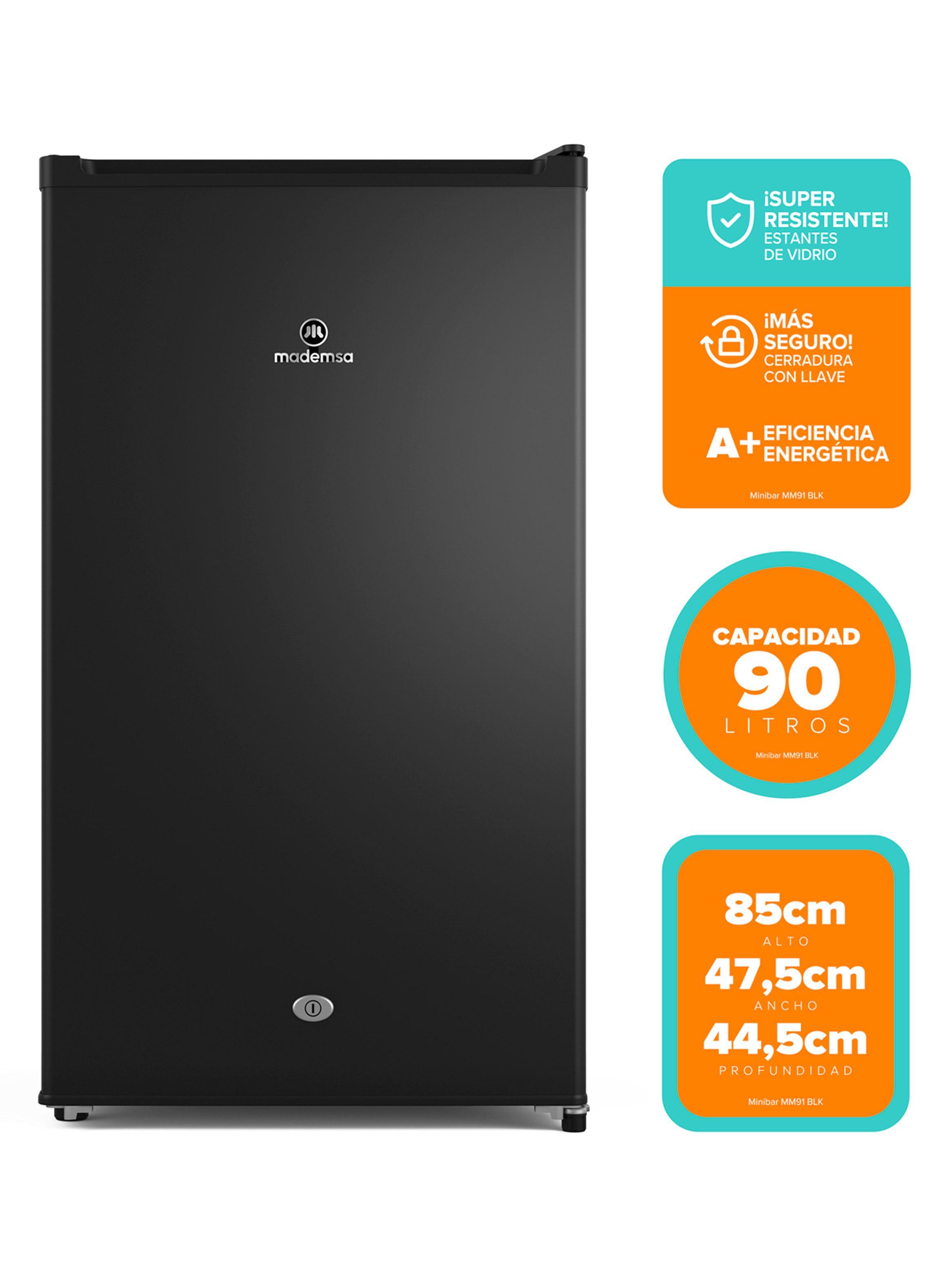 Minibar Frío Directo 90 Litros MMB 91 BLK-2