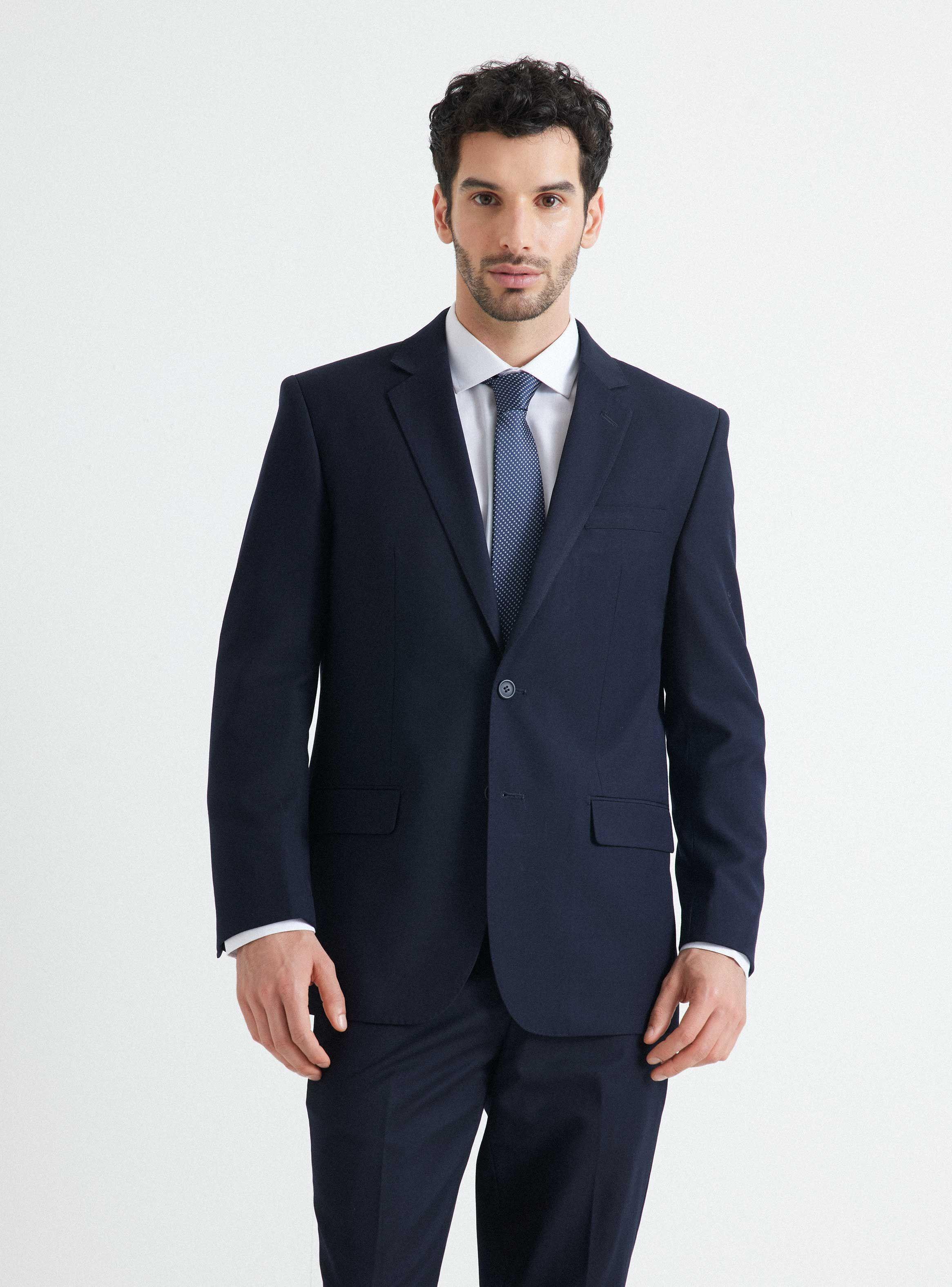 Traje Recto Lana-0