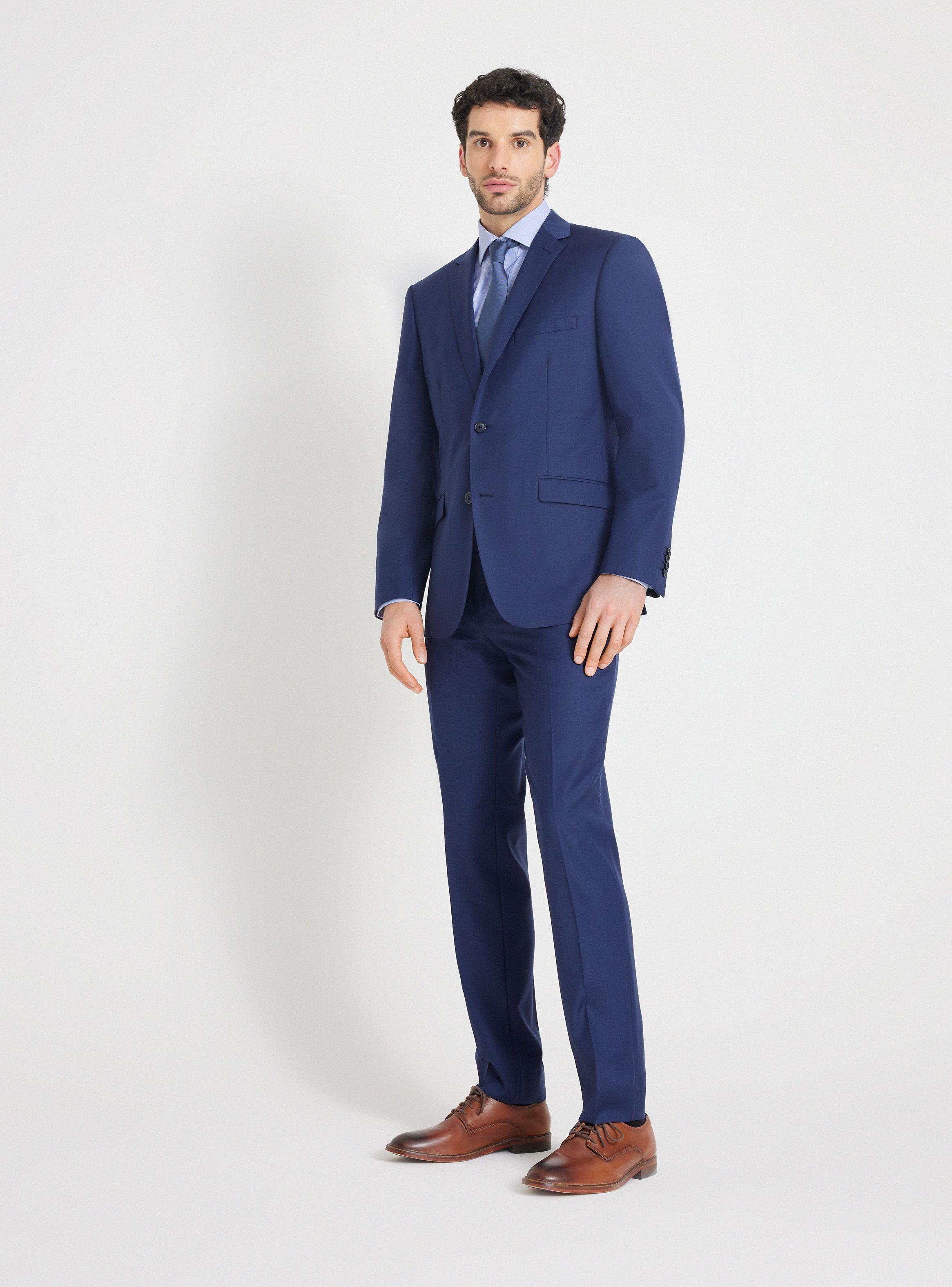 Traje Slim Fit Recto Lana Lisa-4