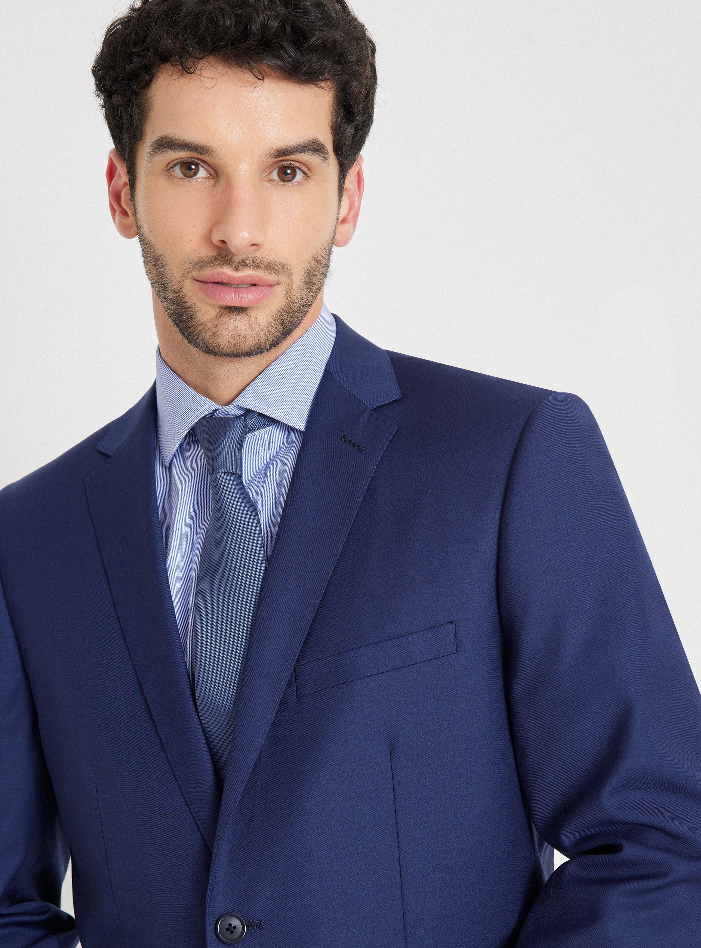 Traje Slim Fit Recto Lana Lisa-2
