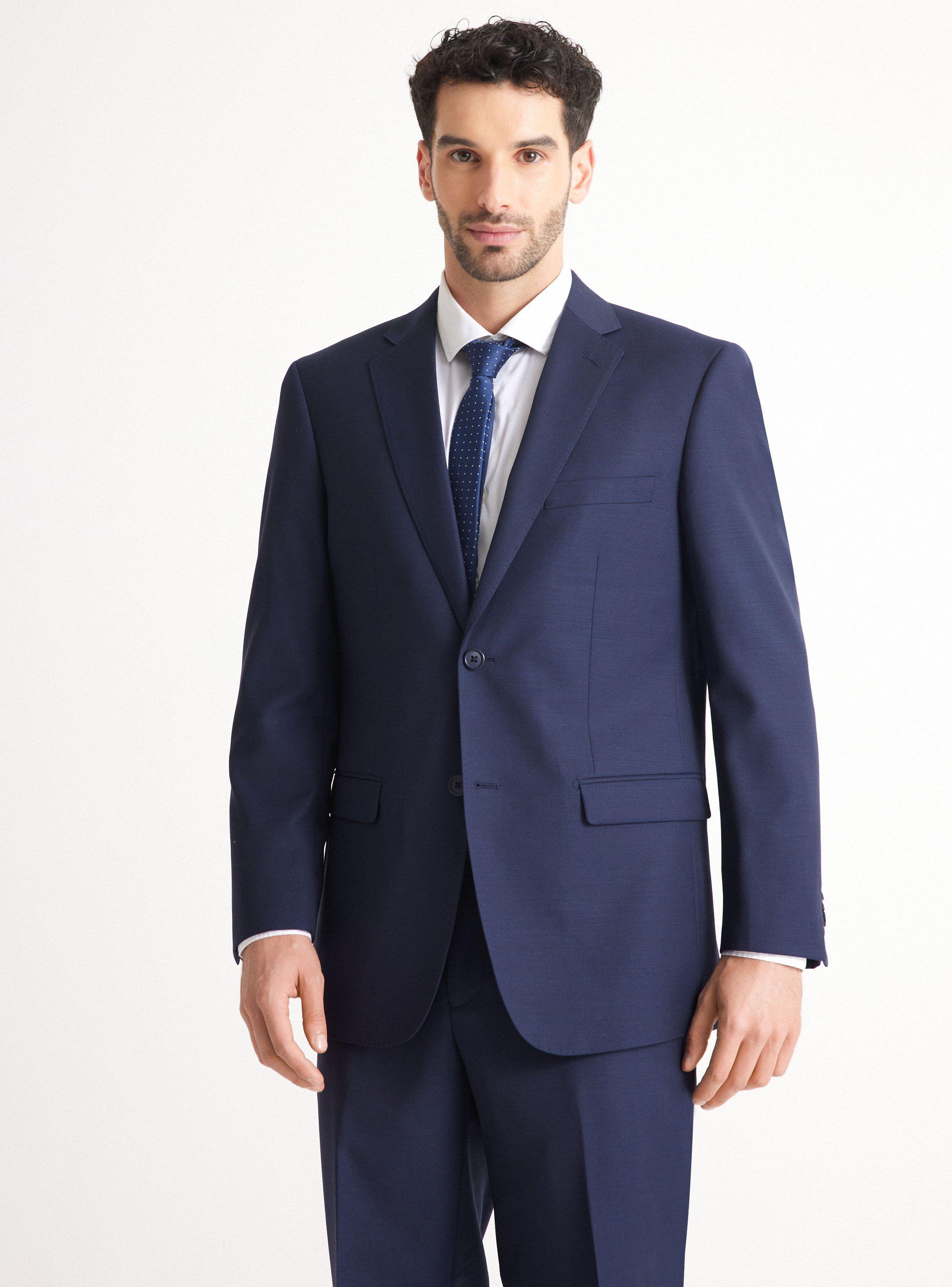 Traje Recto Lana Fsia Super 100-0