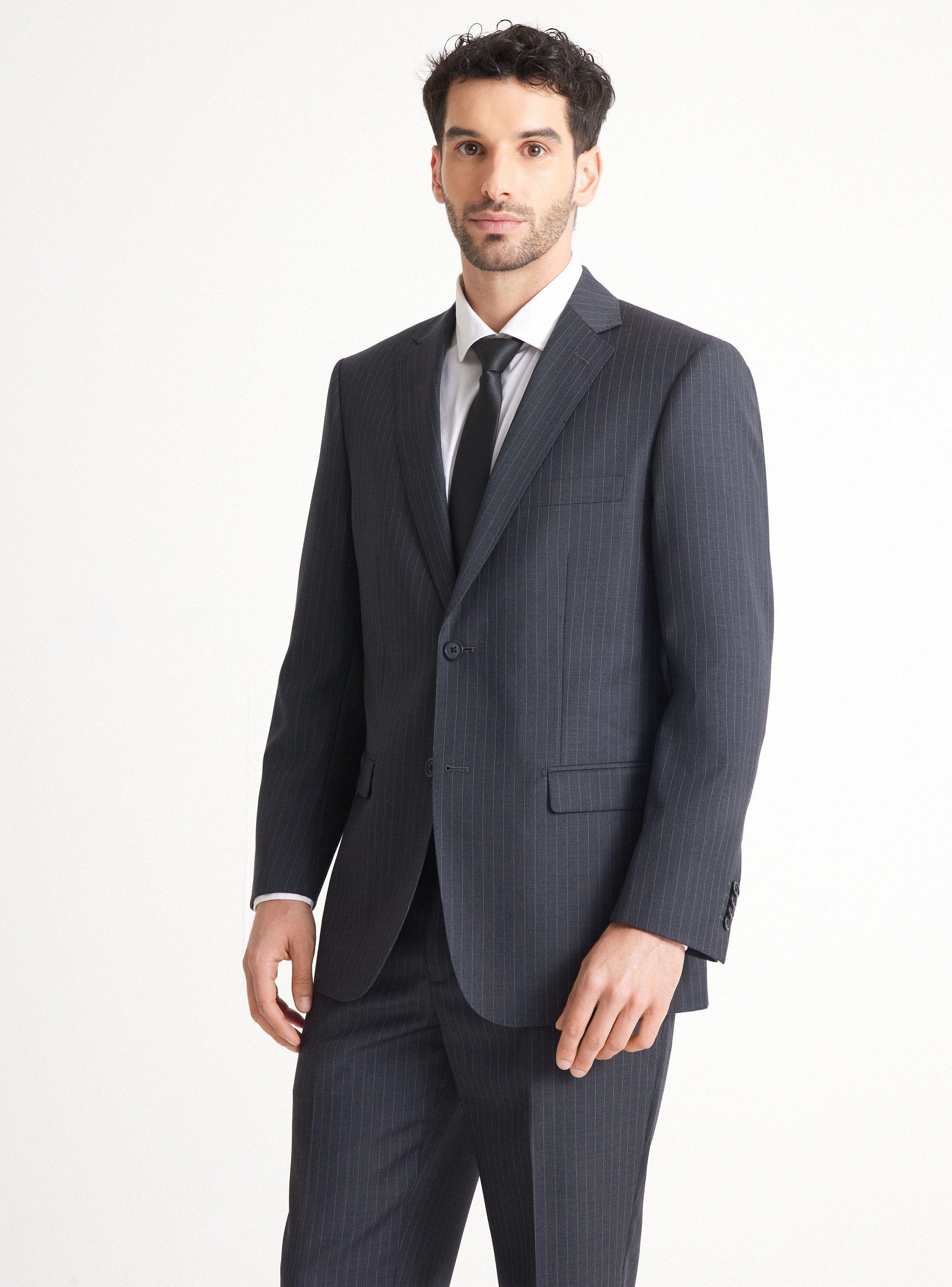 Traje Recto Lana Fsia Super 100-0