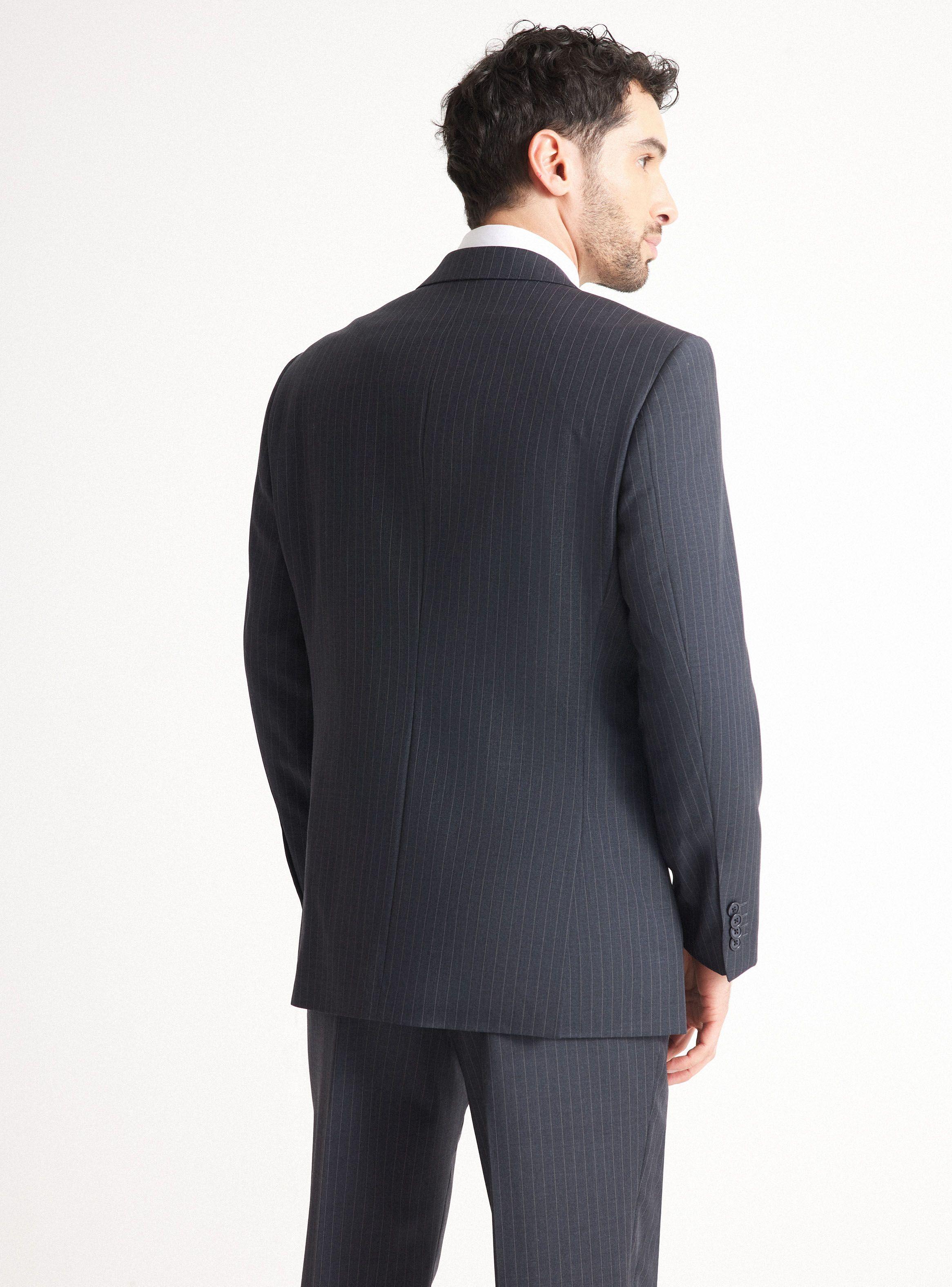 Traje Recto Lana Fsia Super 100-1