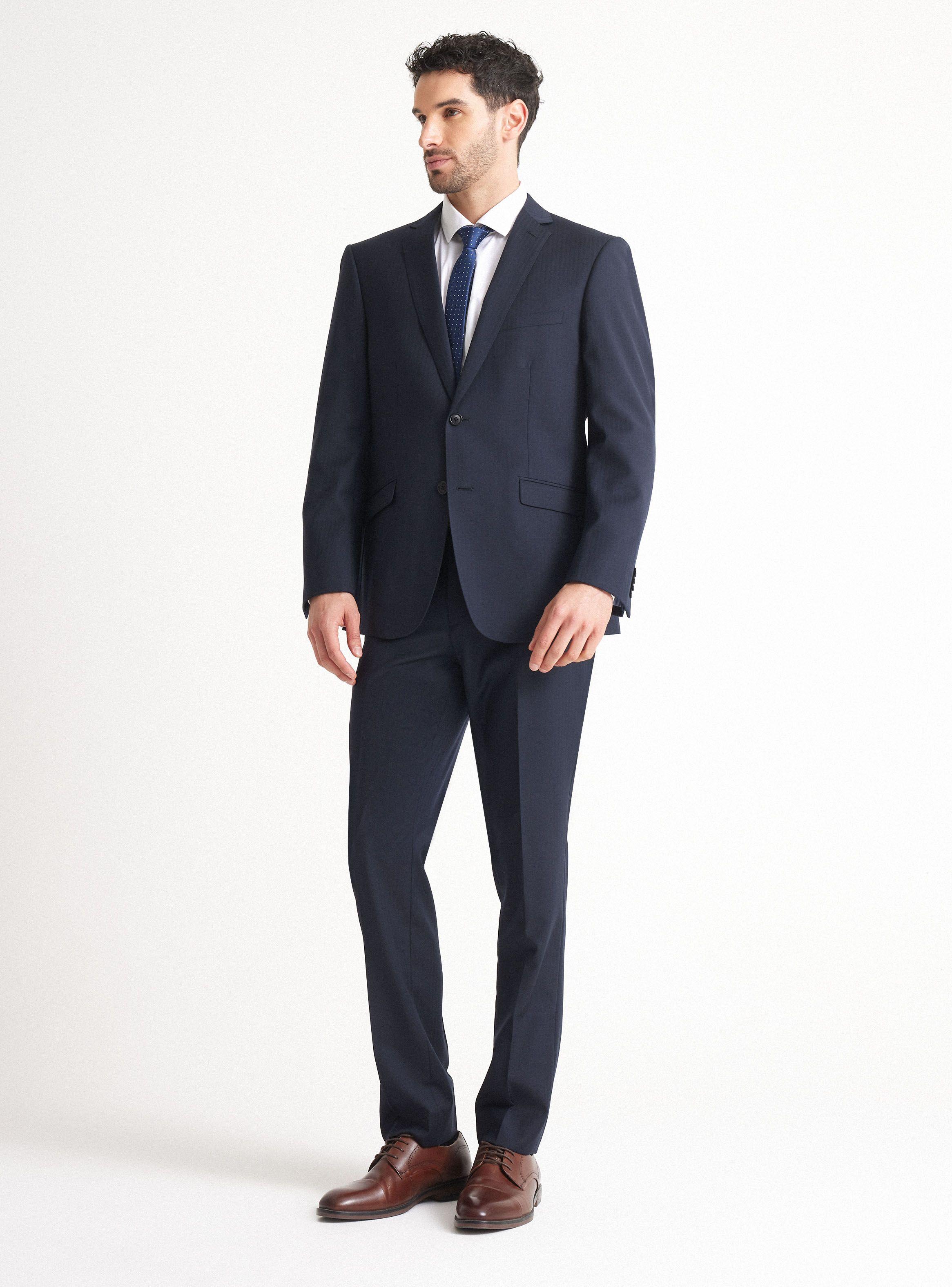 Traje Recto Lana Fsia Super 101-4