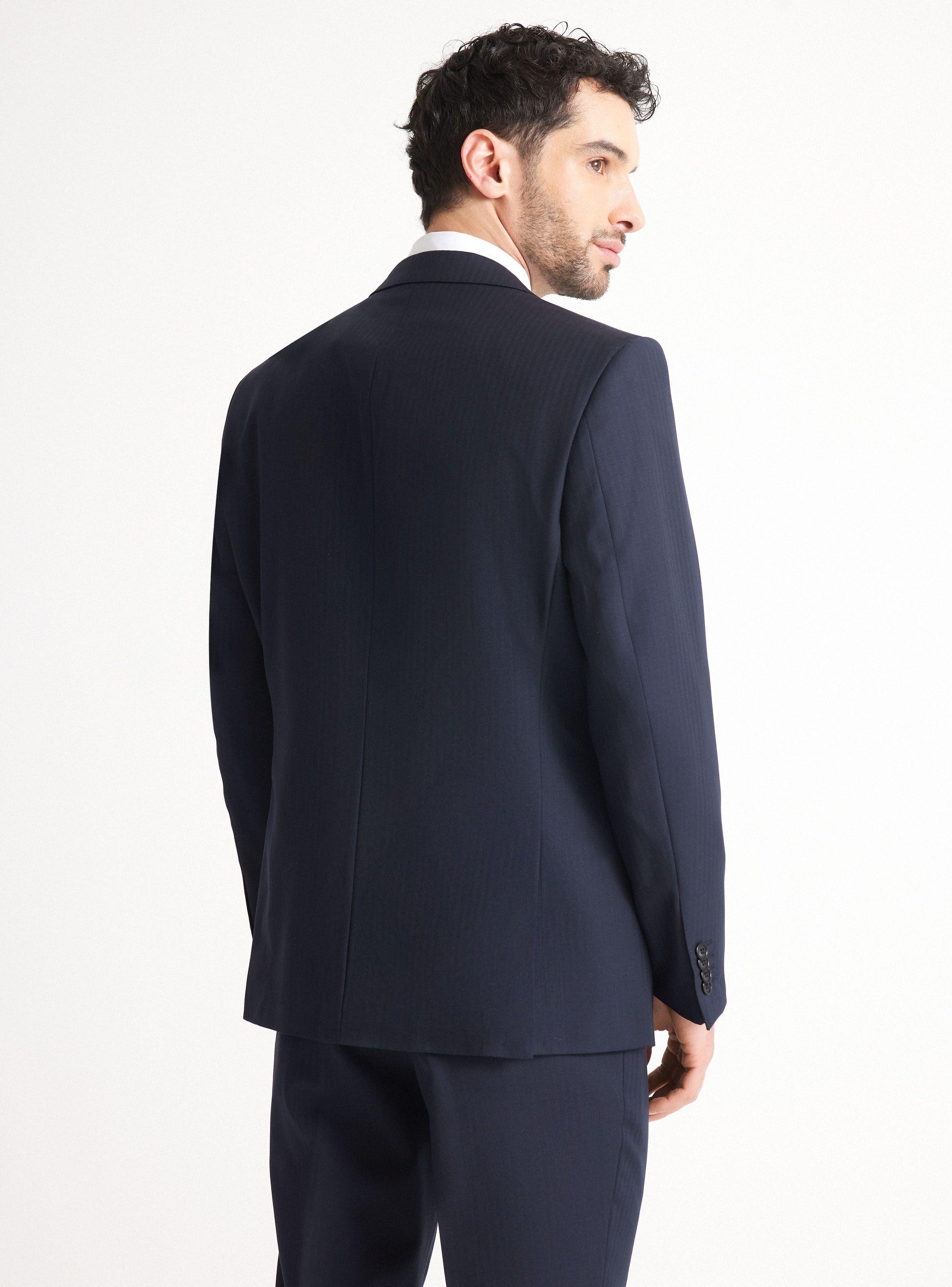Traje Recto Lana Fsia Super 101-1