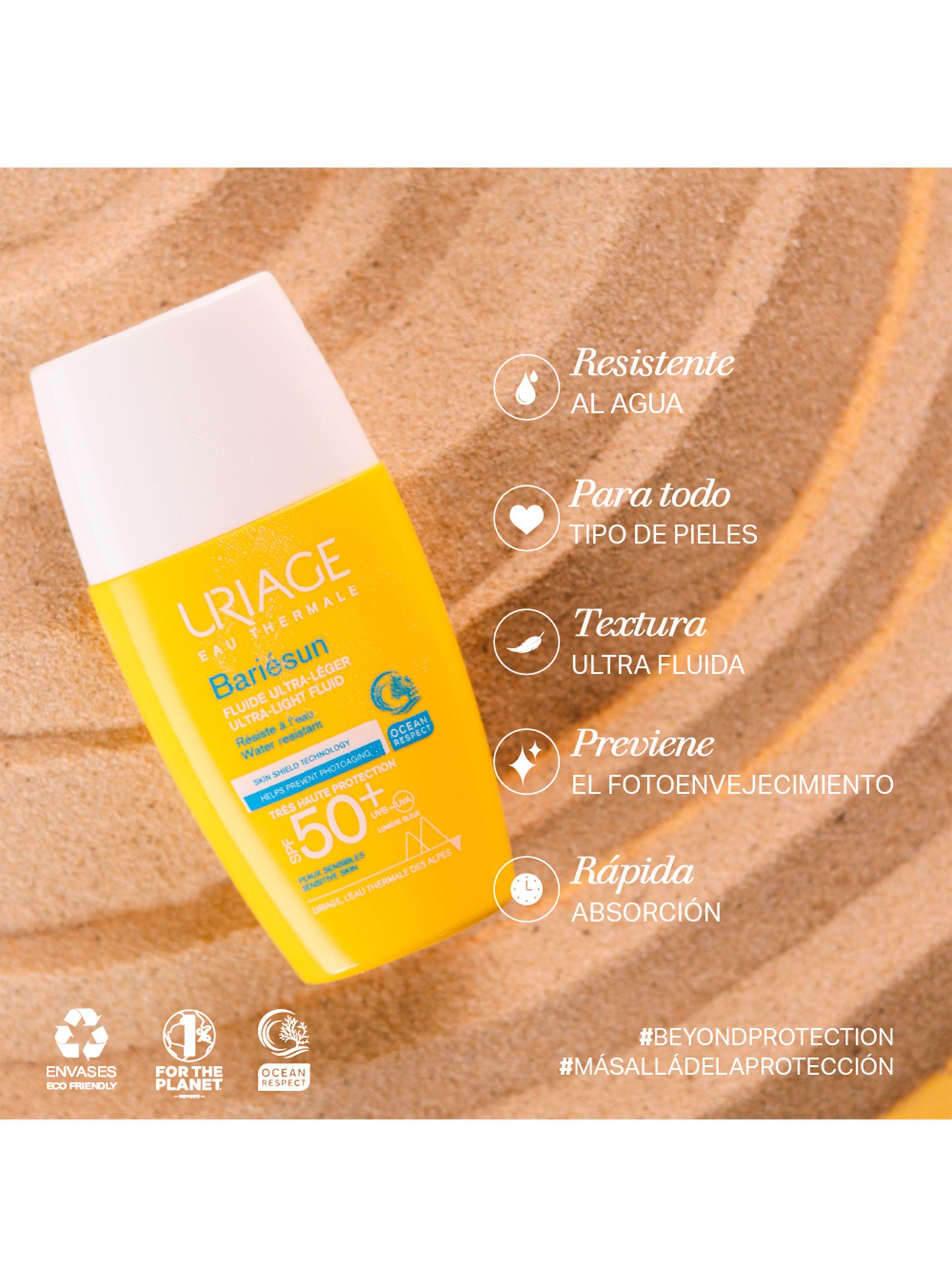 Protector Solar Bariésun Fluido Ultra ligero SPF50+ 30ml Uriage-3