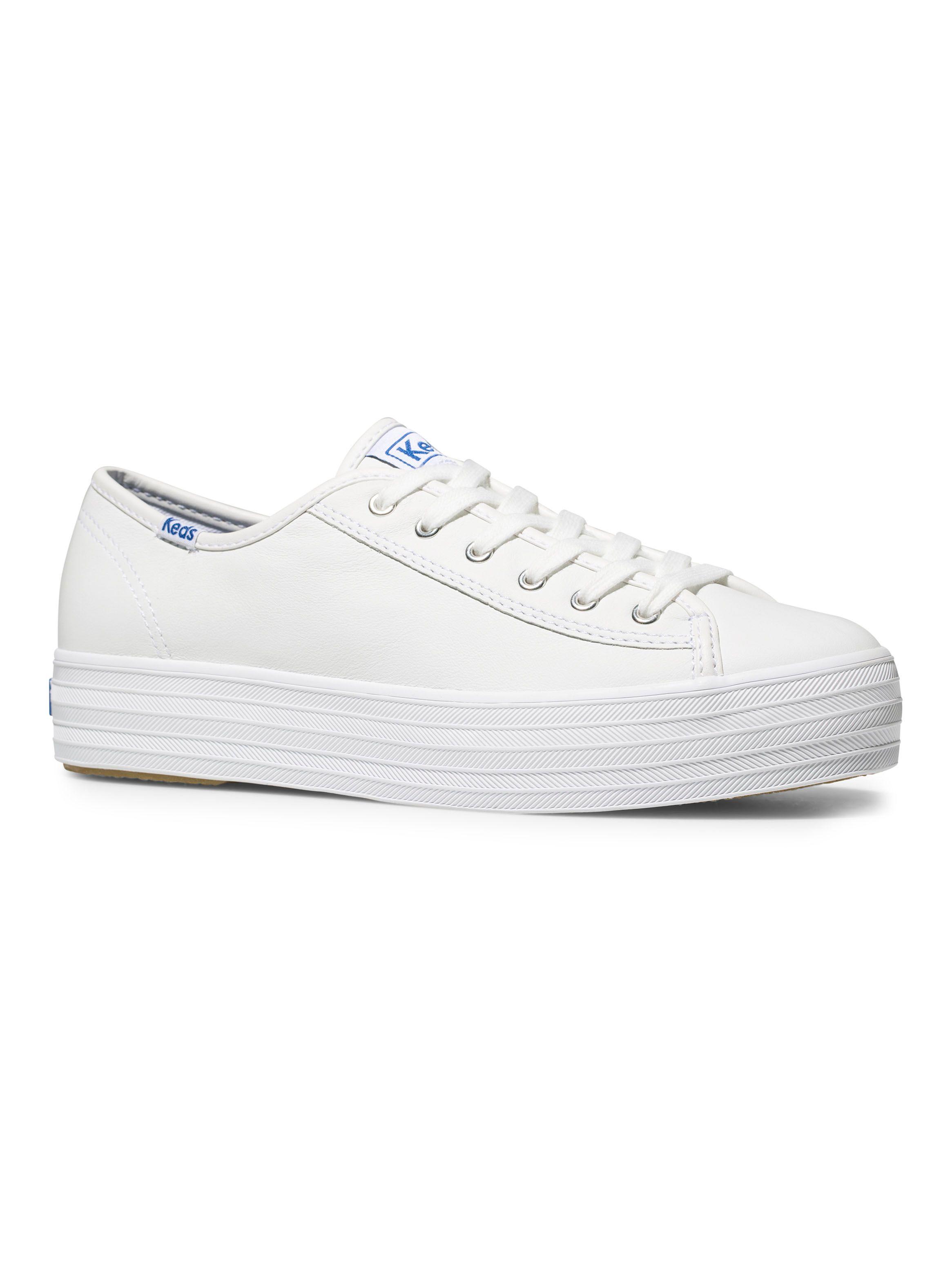 Zapatilla Urbana Mujer Triple Kick Leather Cuero-1