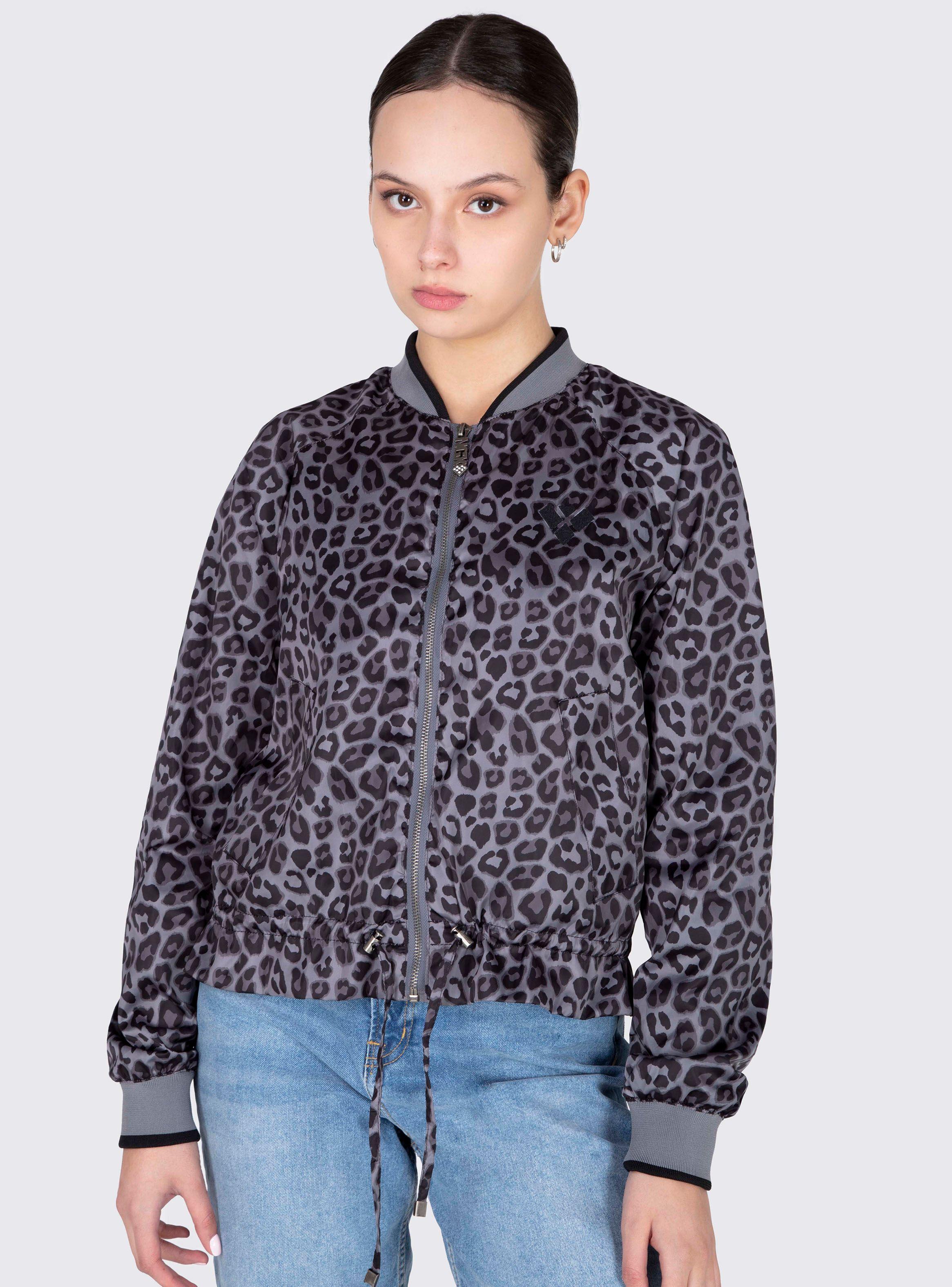 Chaqueta Bomber Chloe Acero-0