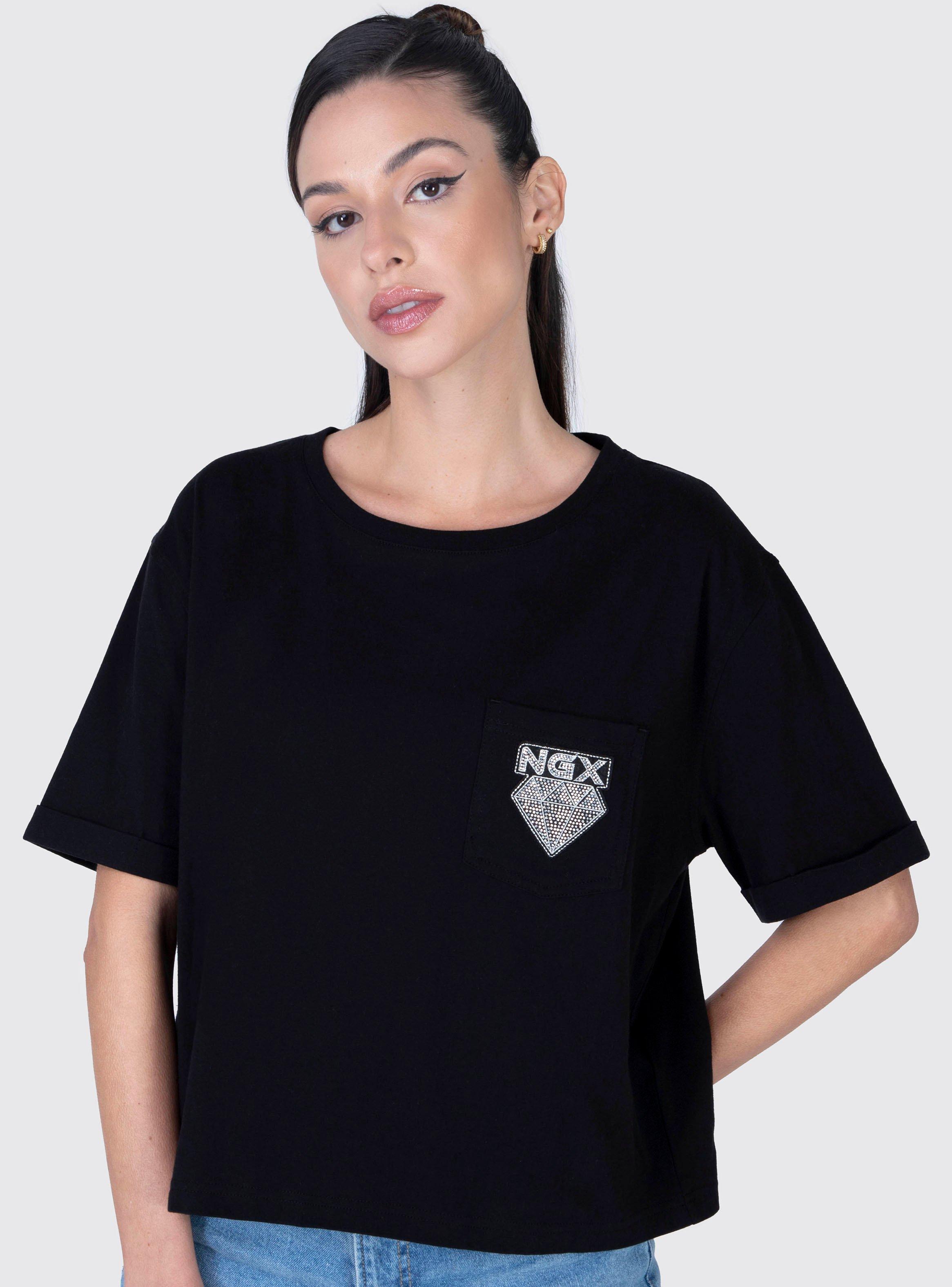 Polera Bonnie Manga Corta-0