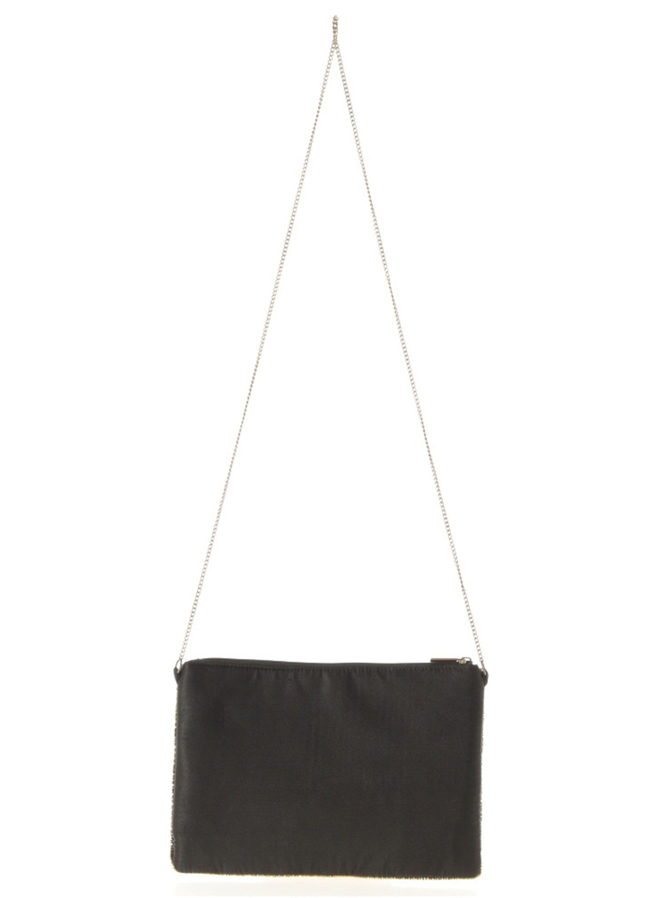 Cartera Humana Clutch Ondas Dorado-1