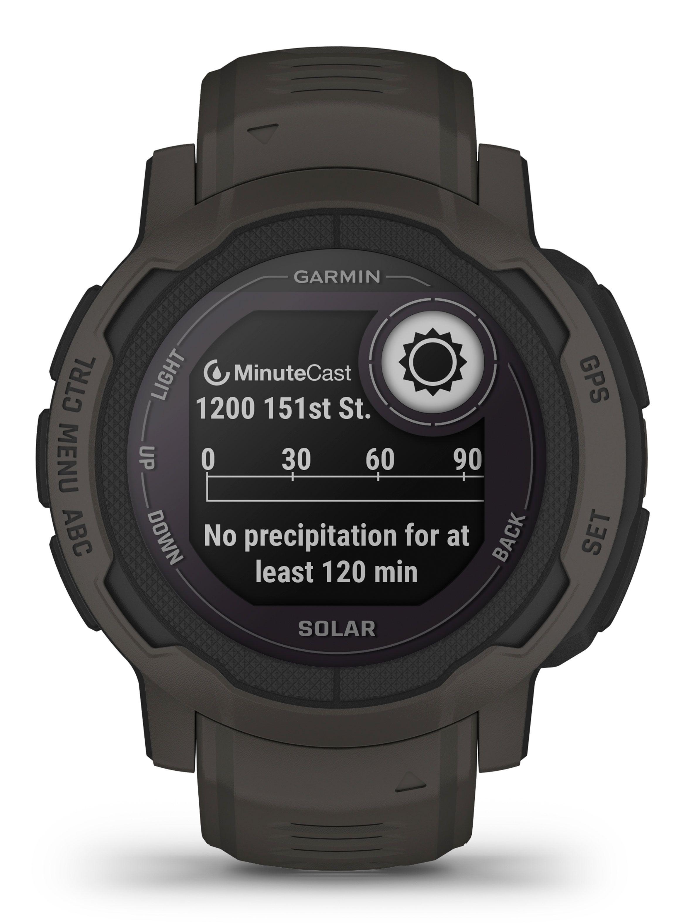 Smartwatch Instinct 2 Solar Grafito-2