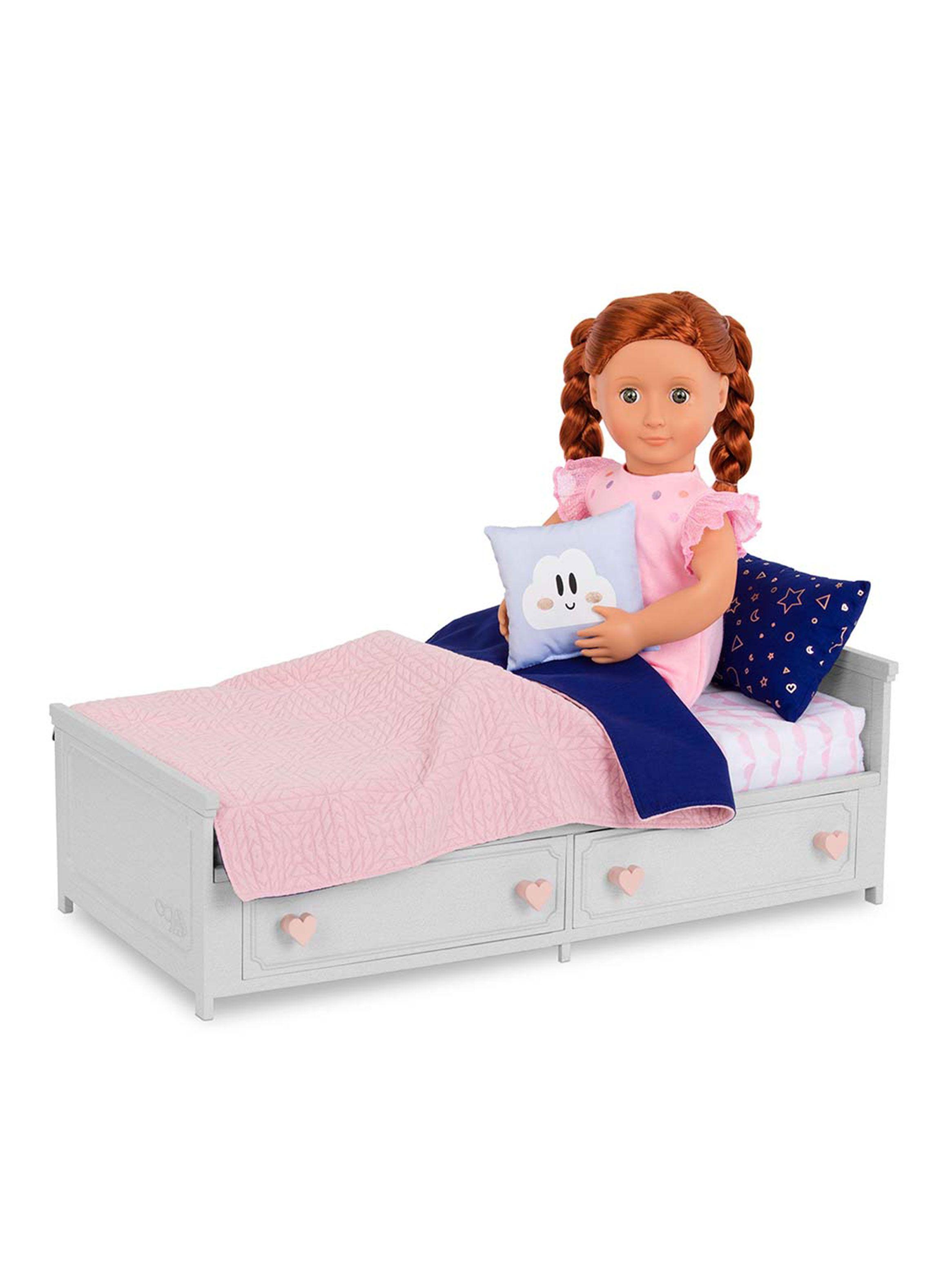 Our Generation Cama de Muñeca con Cajones Caramba-1