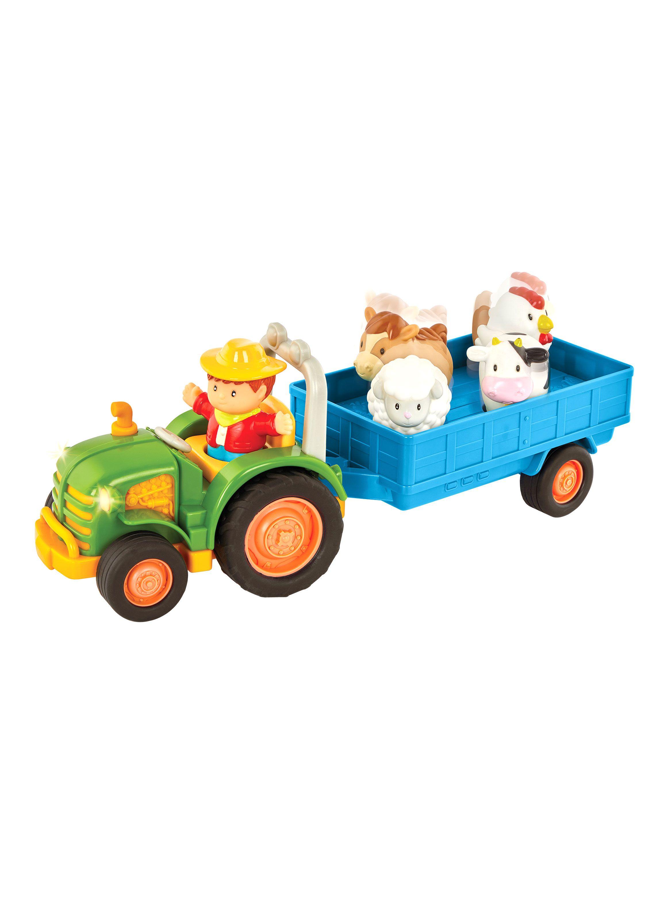 Battat Tractor con Animales Caramba-0
