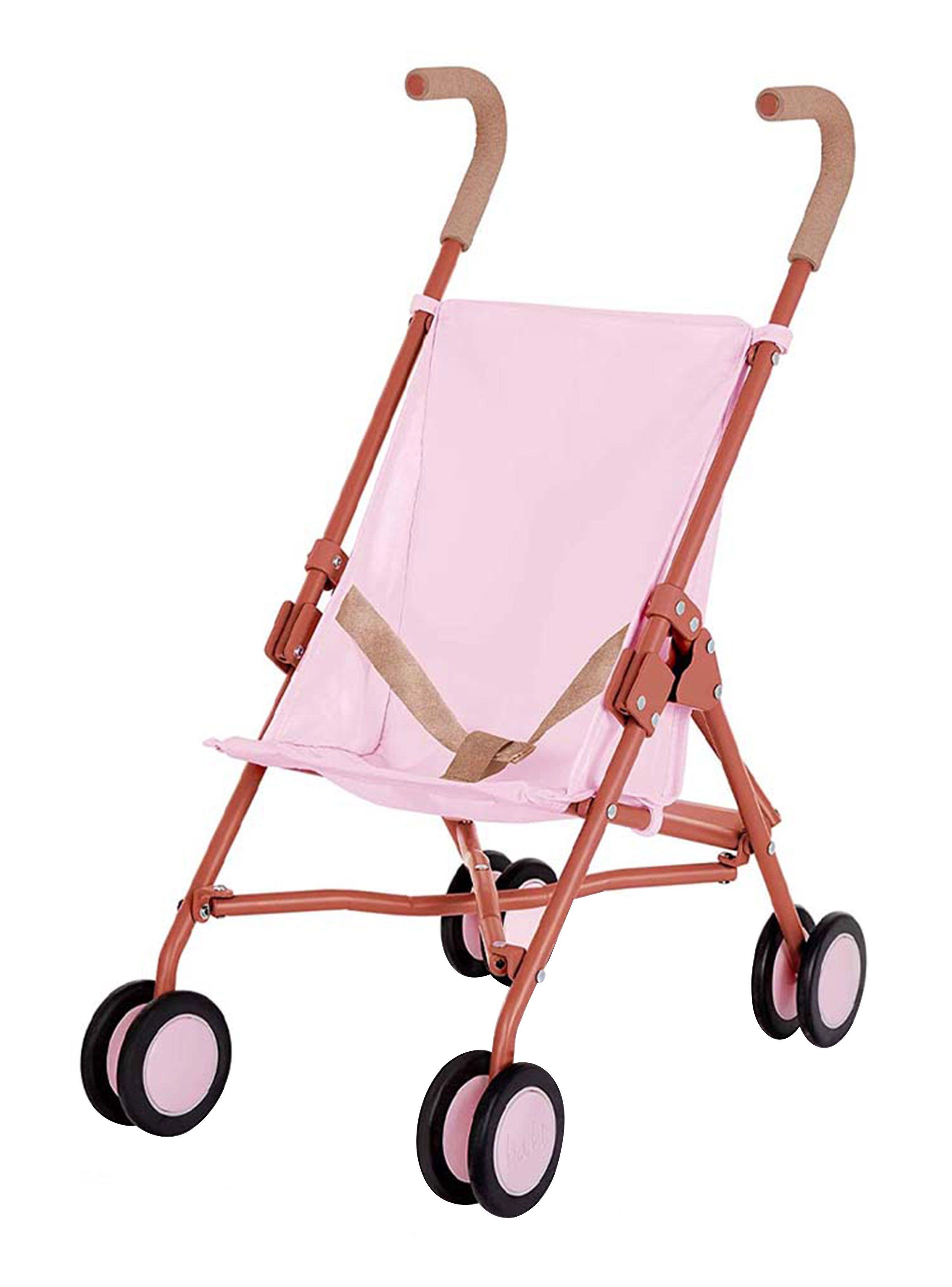 Babi Coche para muñecas - Rosado Caramba-0