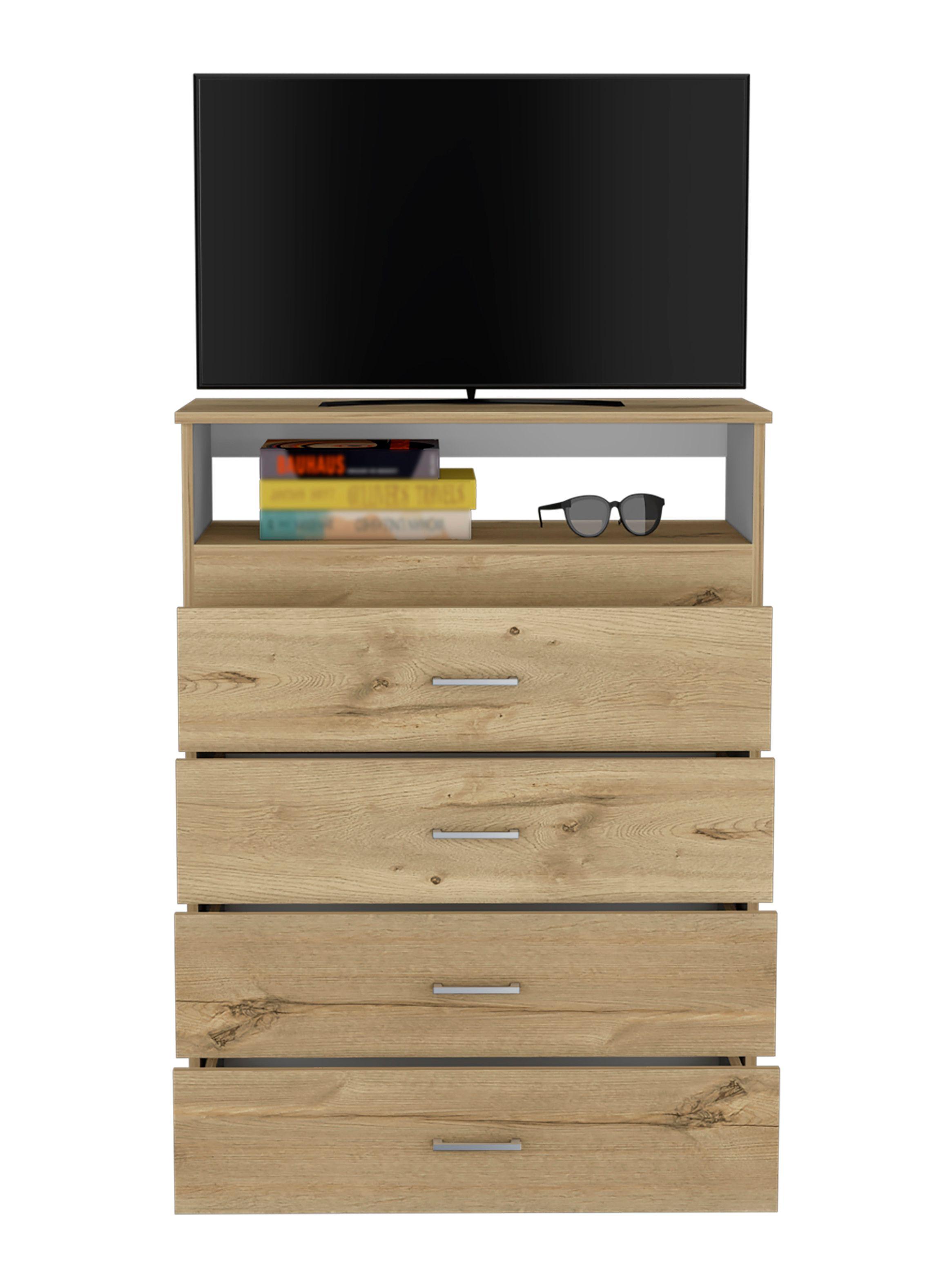Cómoda Z-80 TV 40" 4 Cajones Duna-2