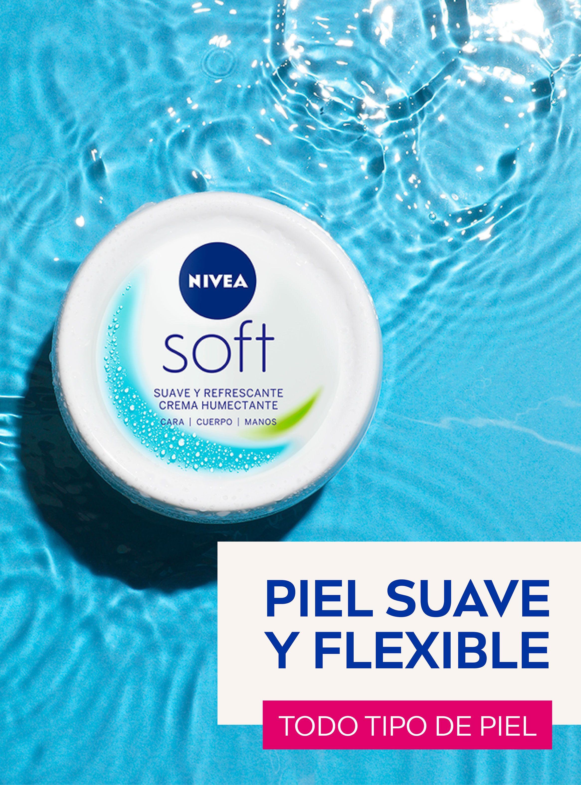 Crema Multipropósito NIVEA Soft 375 ml-3