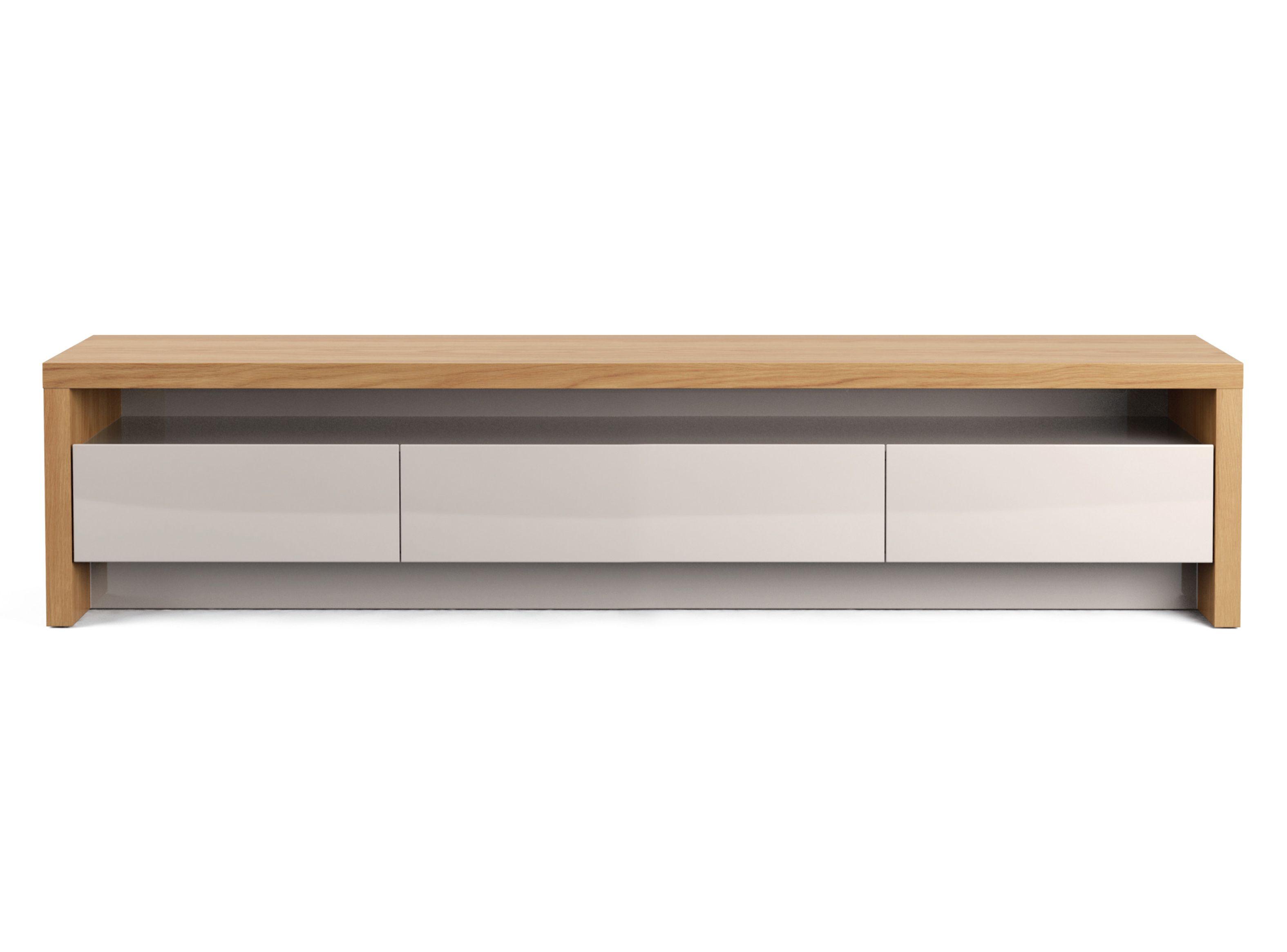 Rack TV 60" Colonia Blanco Amaderado-0