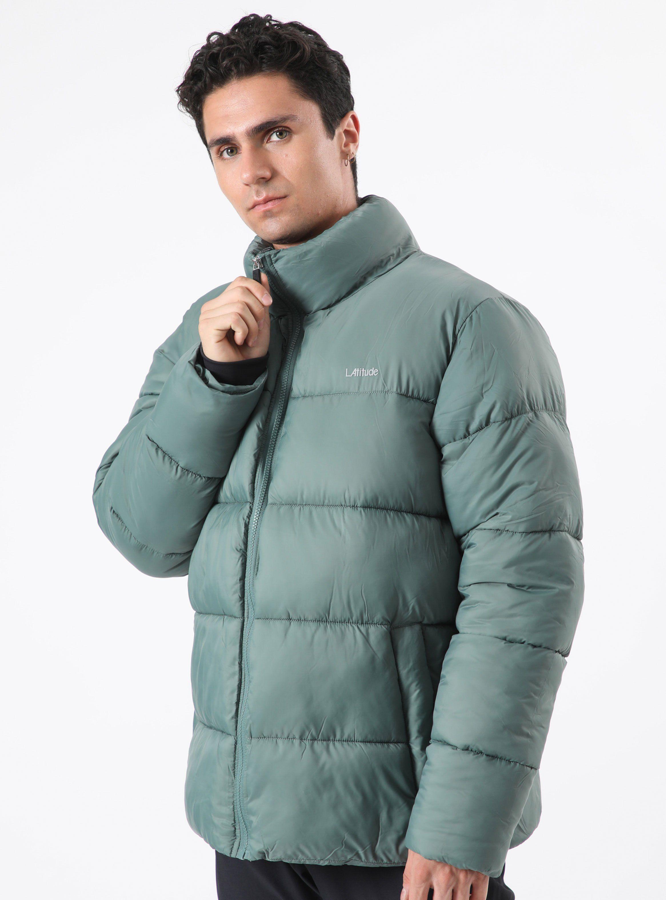 Parka Bolsillo Interior Acolchada Resistente al Agua-0