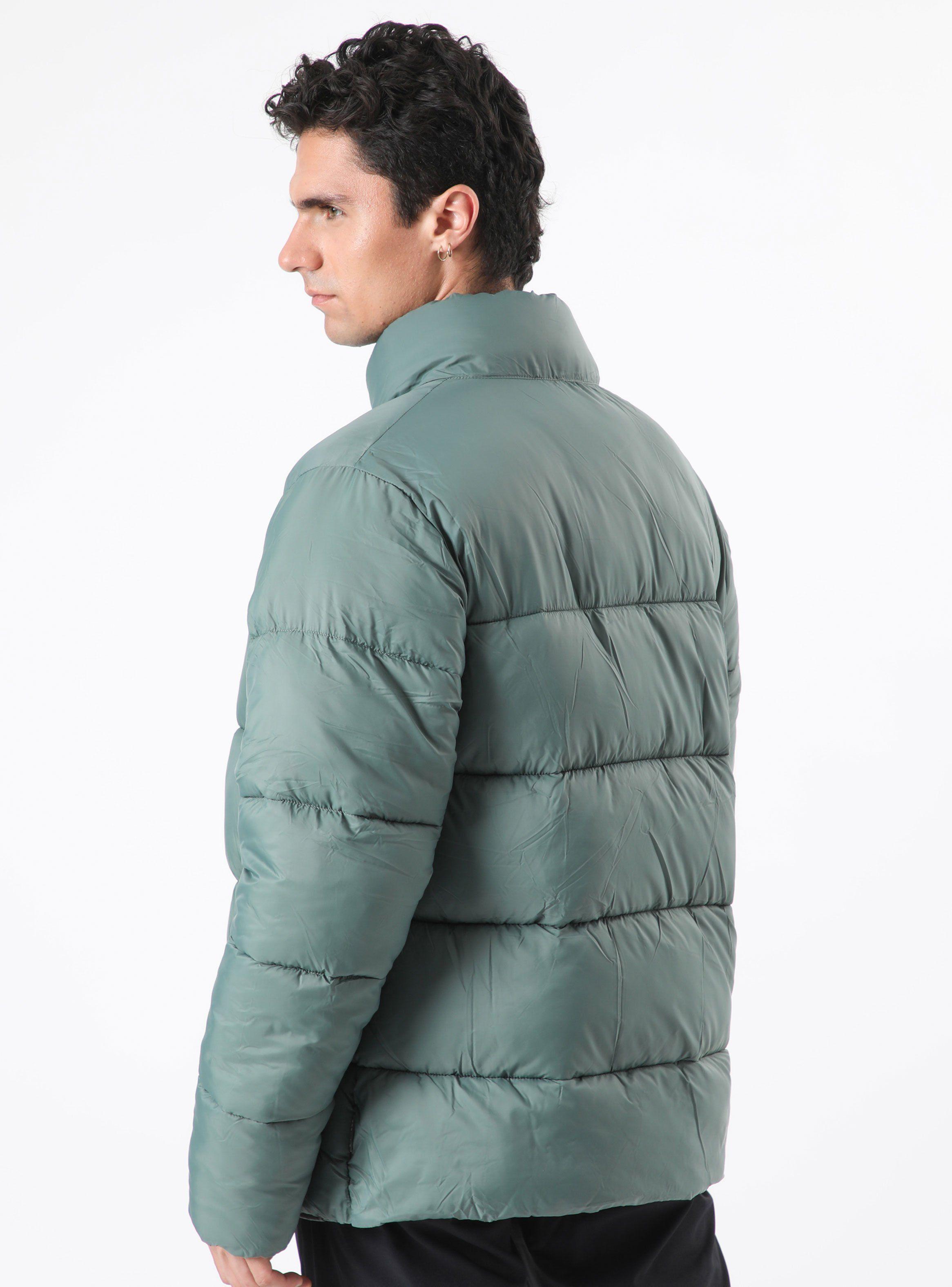 Parka Bolsillo Interior Acolchada Resistente al Agua-1