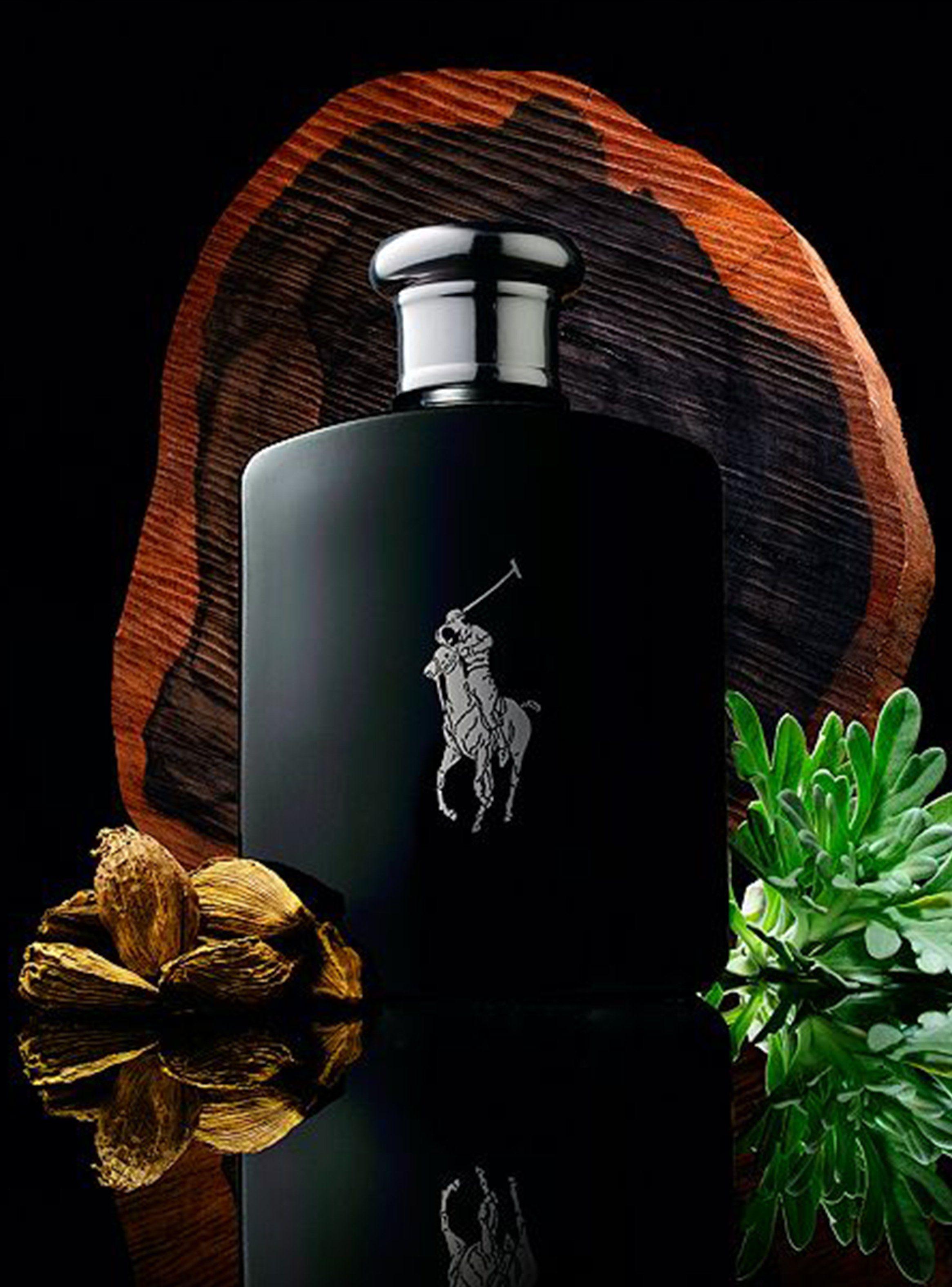 Set Perfume Polo Black EDT Hombre 125 ml + 40 ml + After Shave 100 ml-3