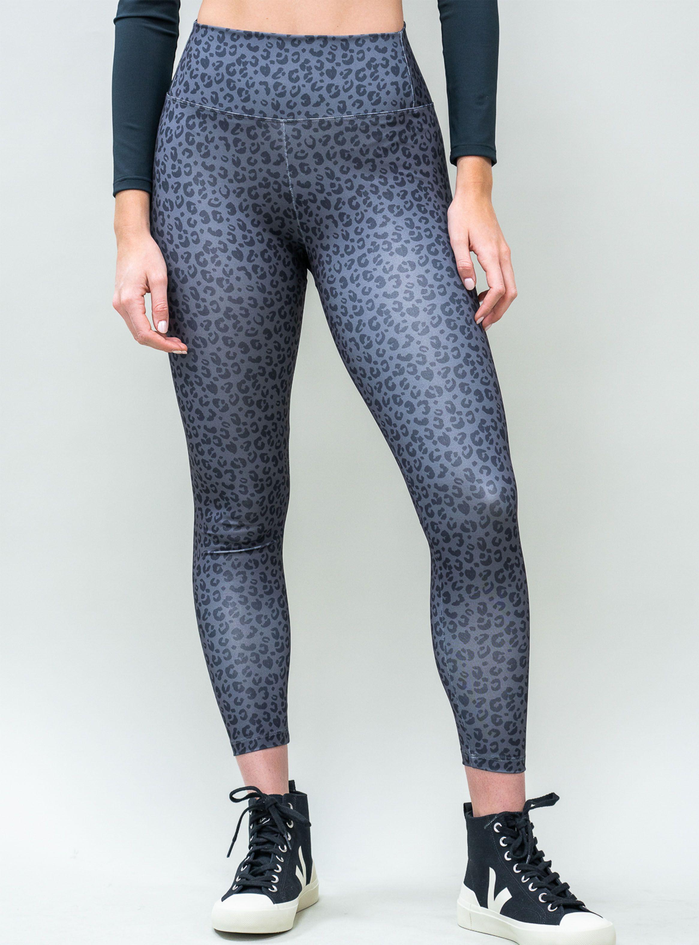 Calza 7/8 Cheetah Black Legging-0