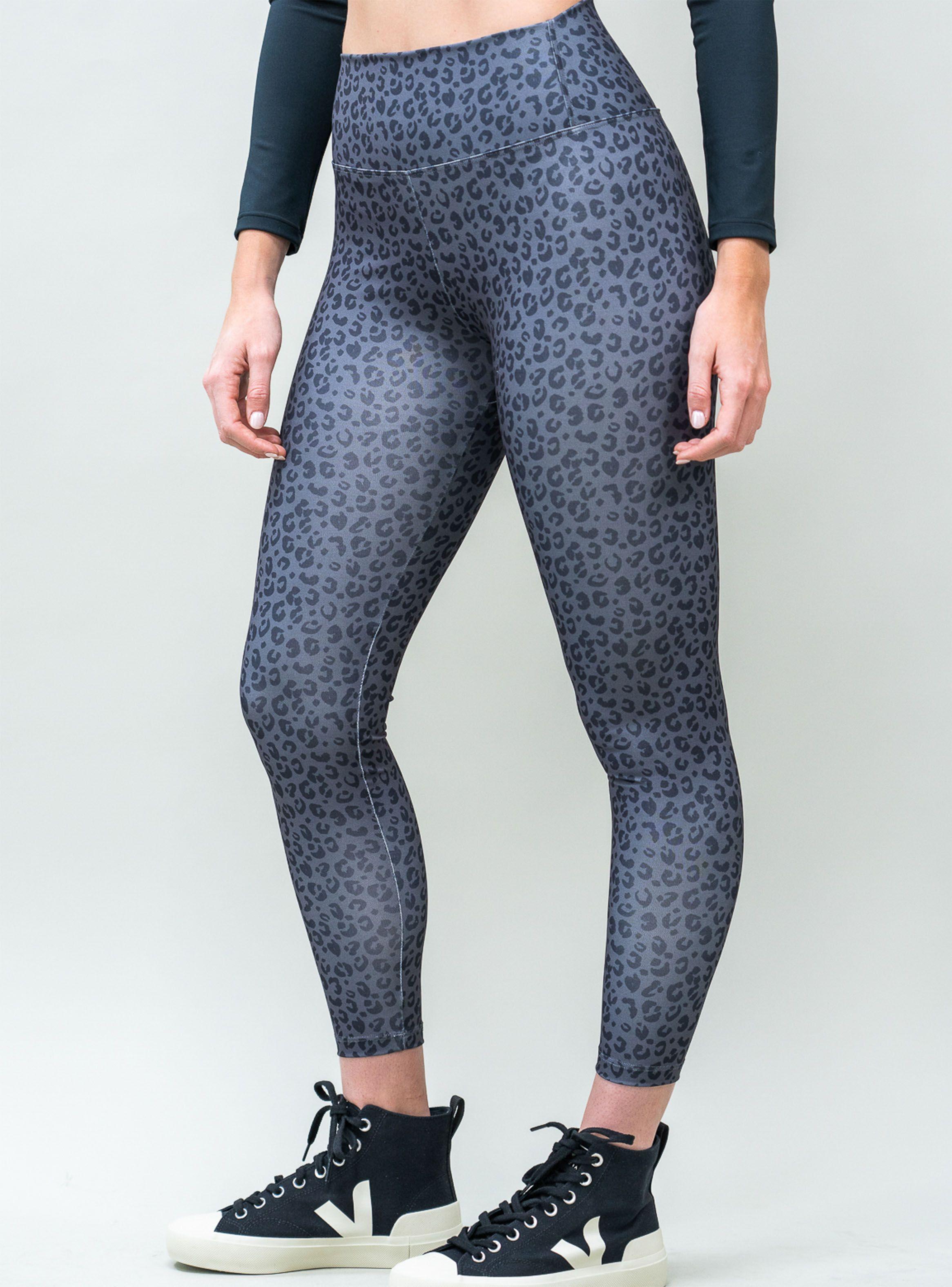 Calza 7/8 Cheetah Black Legging-2