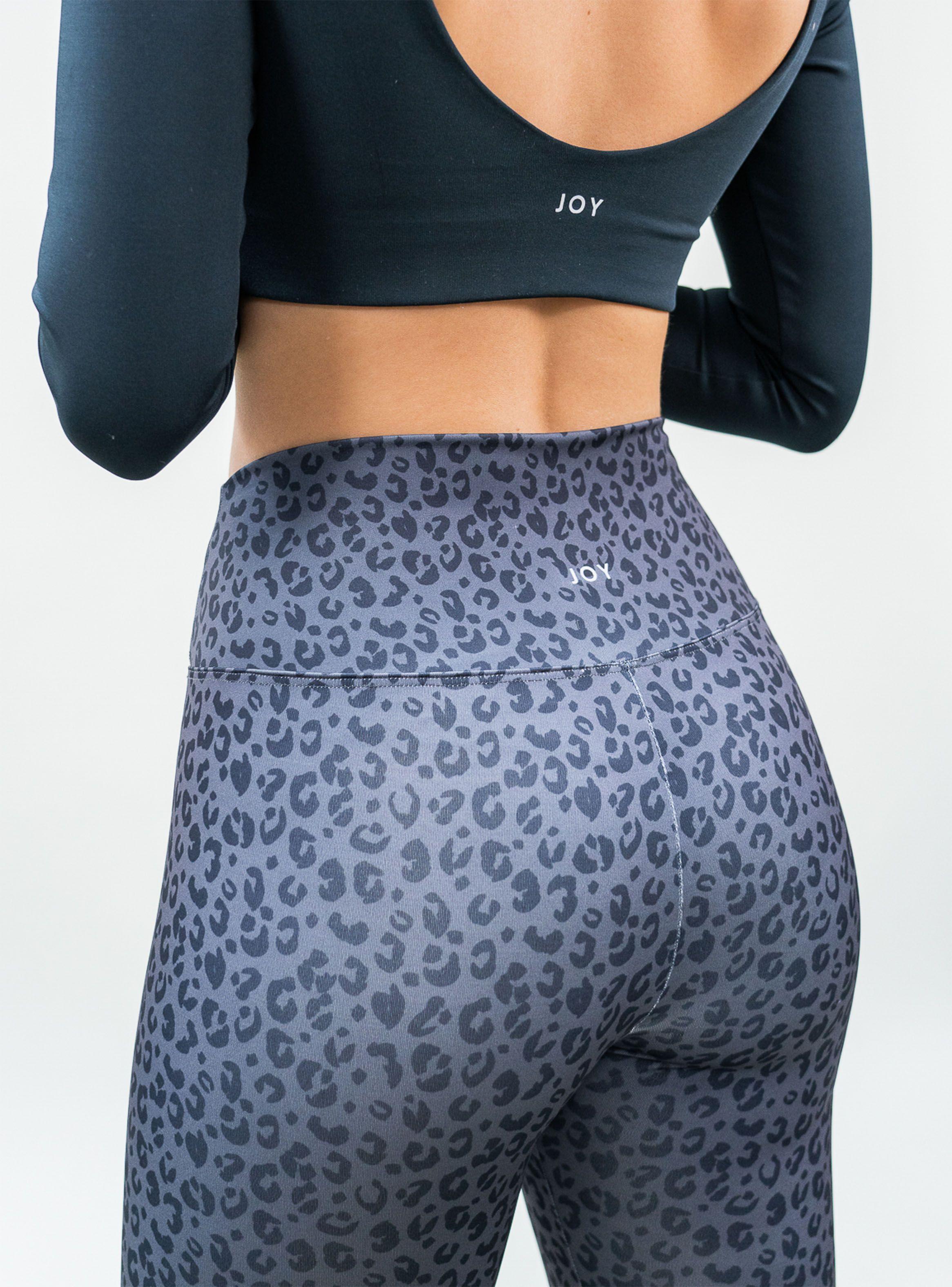Calza 7/8 Cheetah Black Legging-3