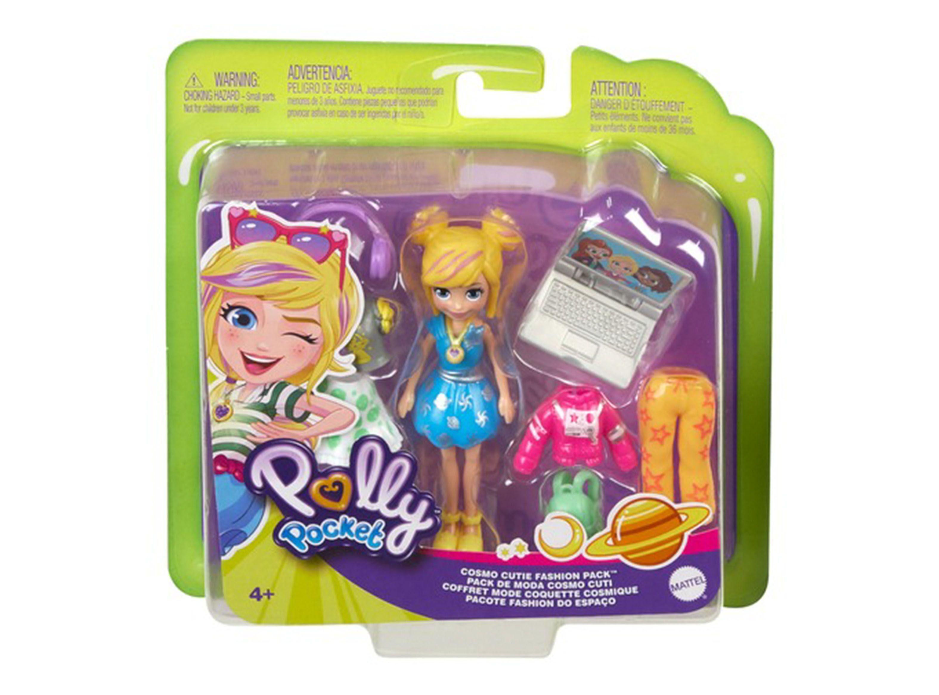 Muñeca Polly Pocket Pack de Modas Binoculares-0