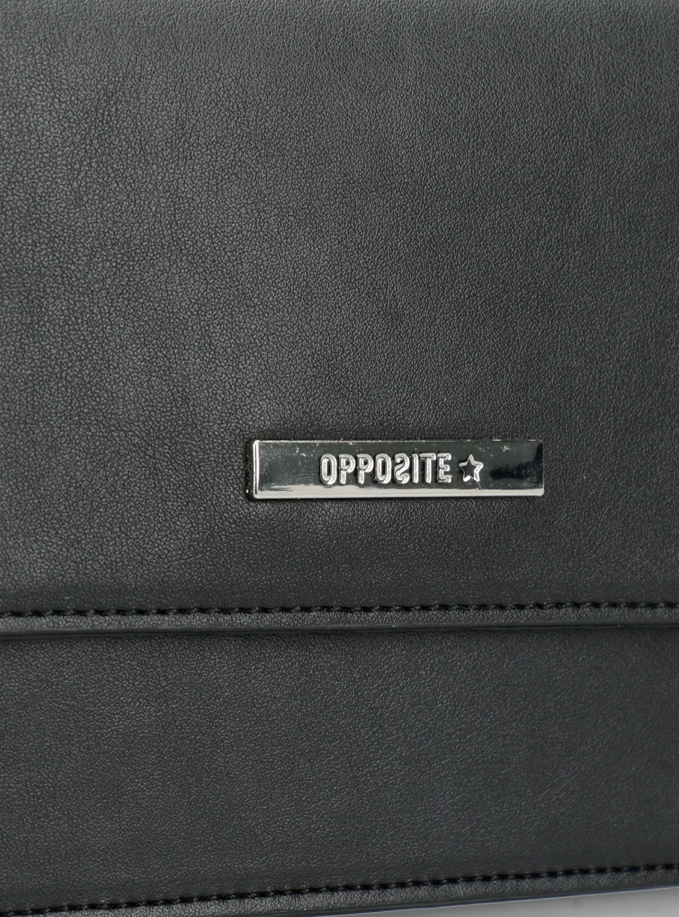 Cartera Bandolera De Pu Con Detalles Metálicos-6