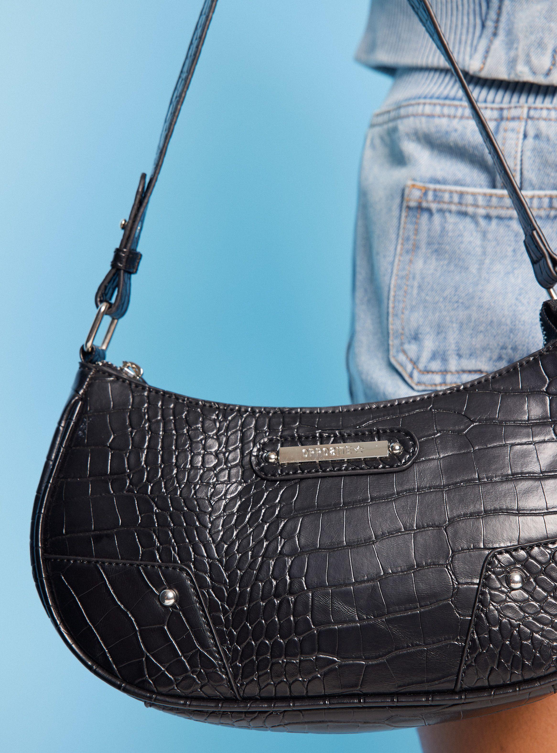 Cartera De Hombro Con Textura-1