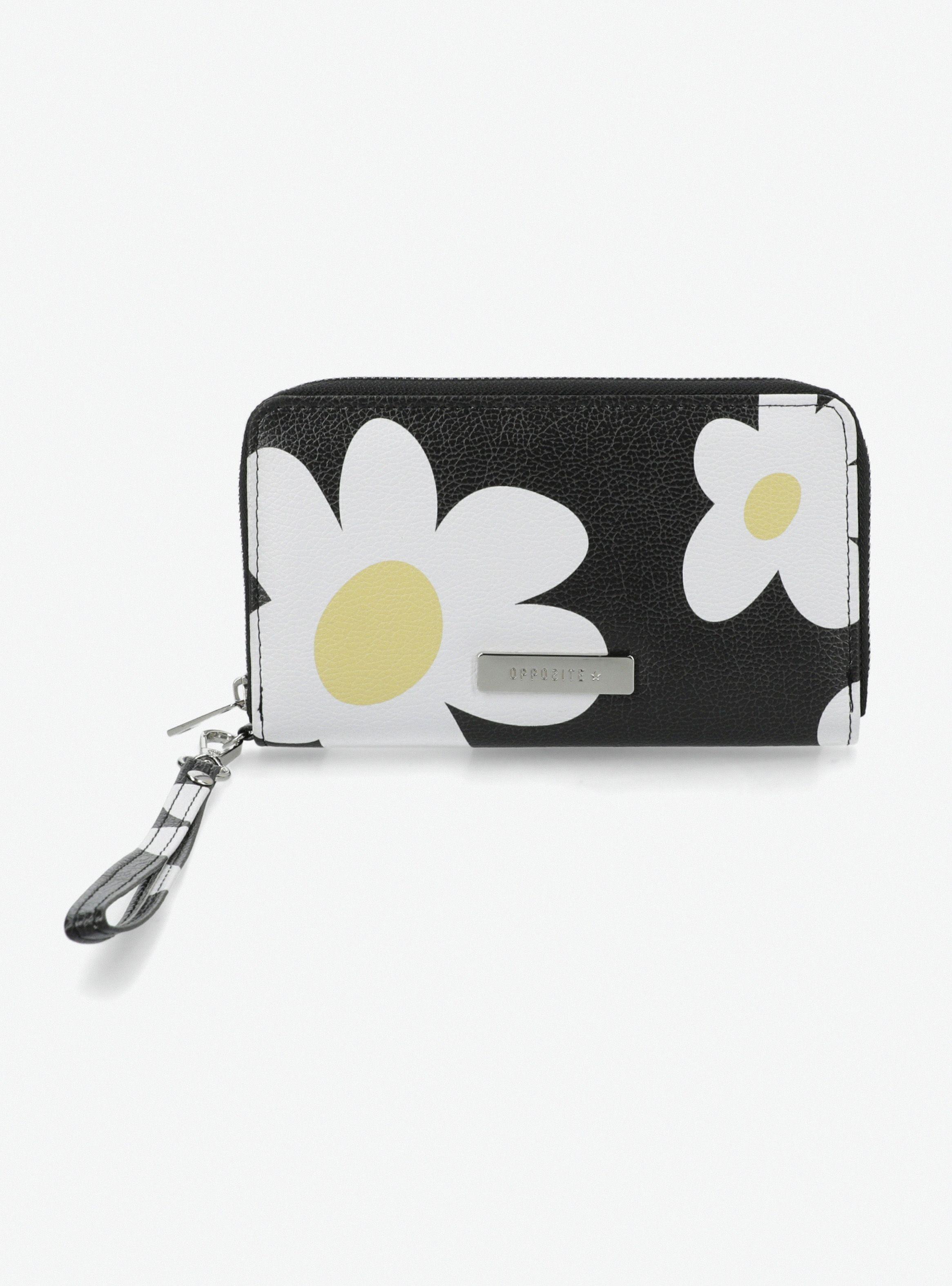 Billetera Efecto Cuero Estampado-0