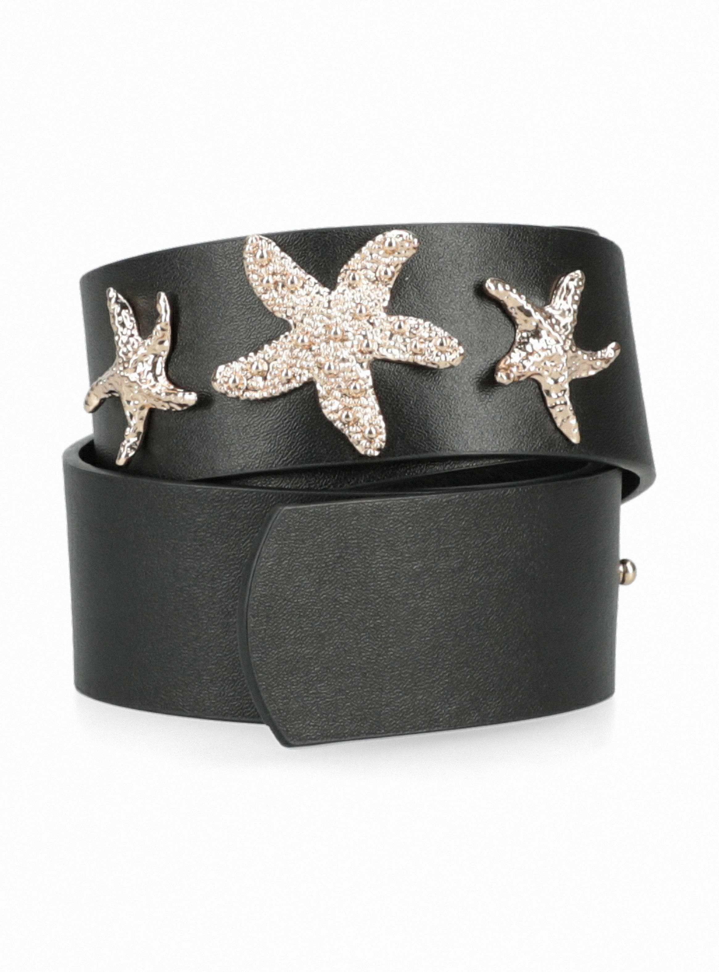 Cinturon Ajustable Detalle Estrellas De Mar-2