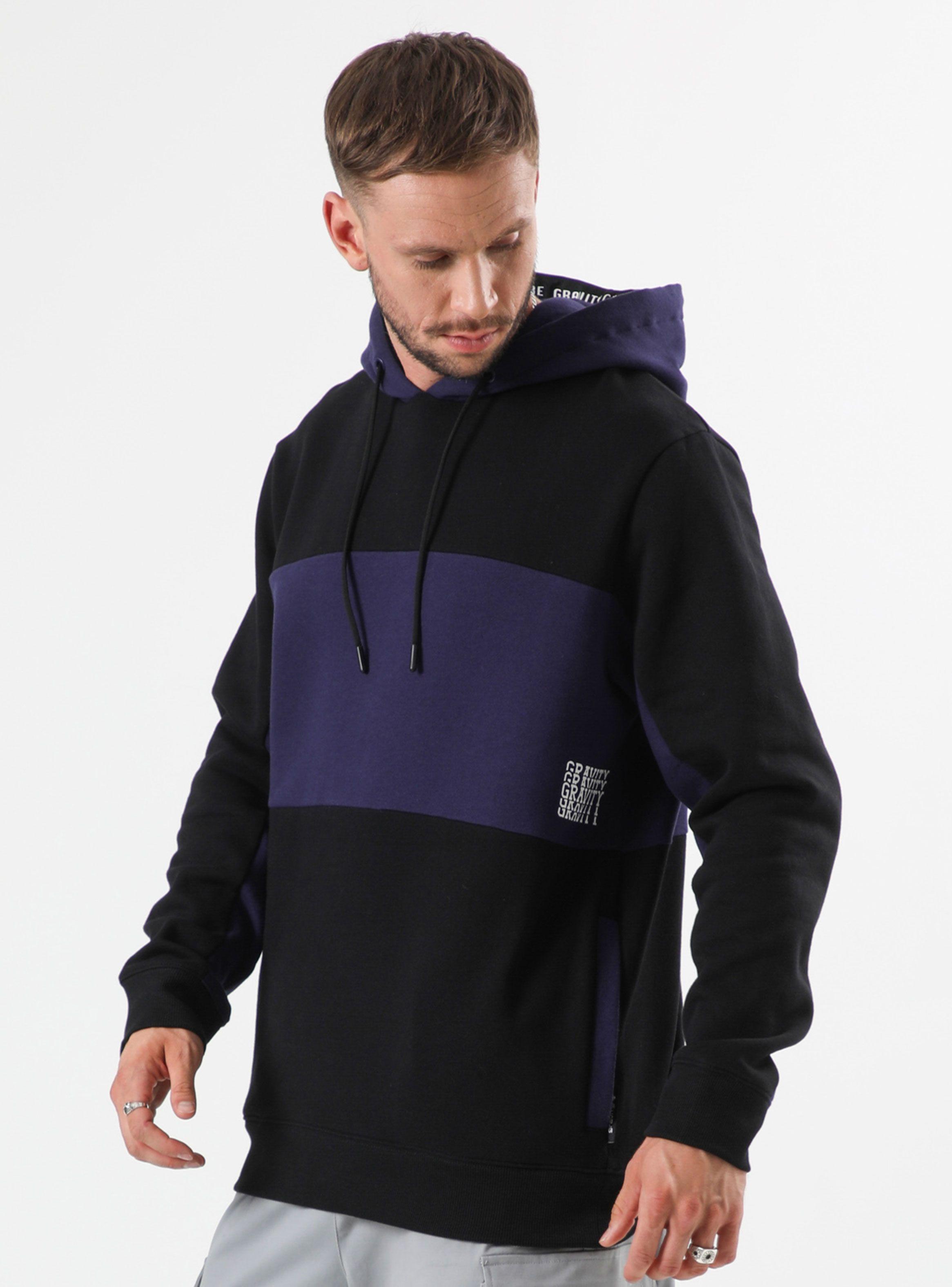 Poleron Hoodie Color Block Print Graffiti-0