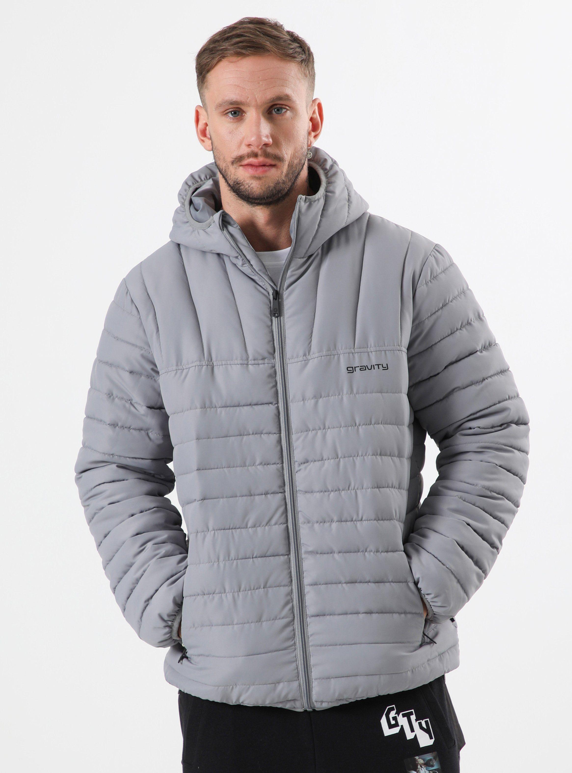 Parka Puffer Delgada Gorro-0
