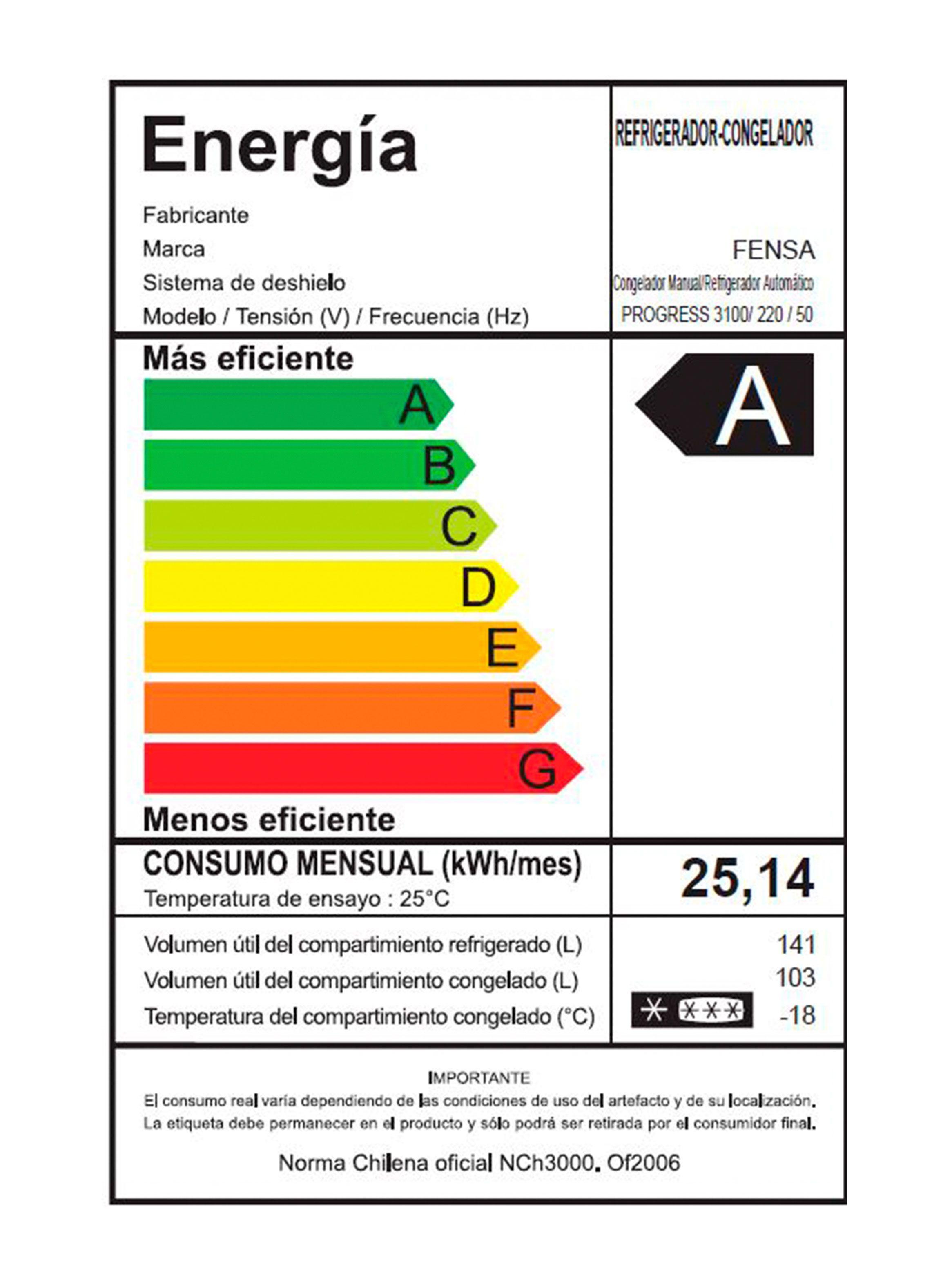 Refrigerador Bottom Freezer Frío Directo 244 Litros Progress 3100 Plus-7