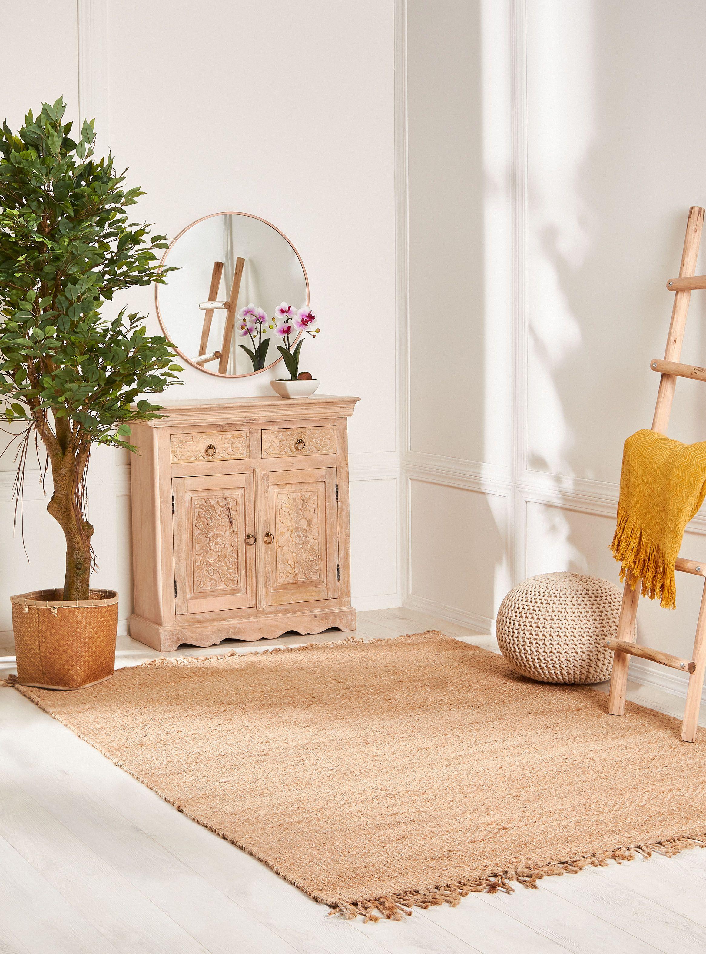 Alfombra Yute 160 x 230 cm Hand Gold-1