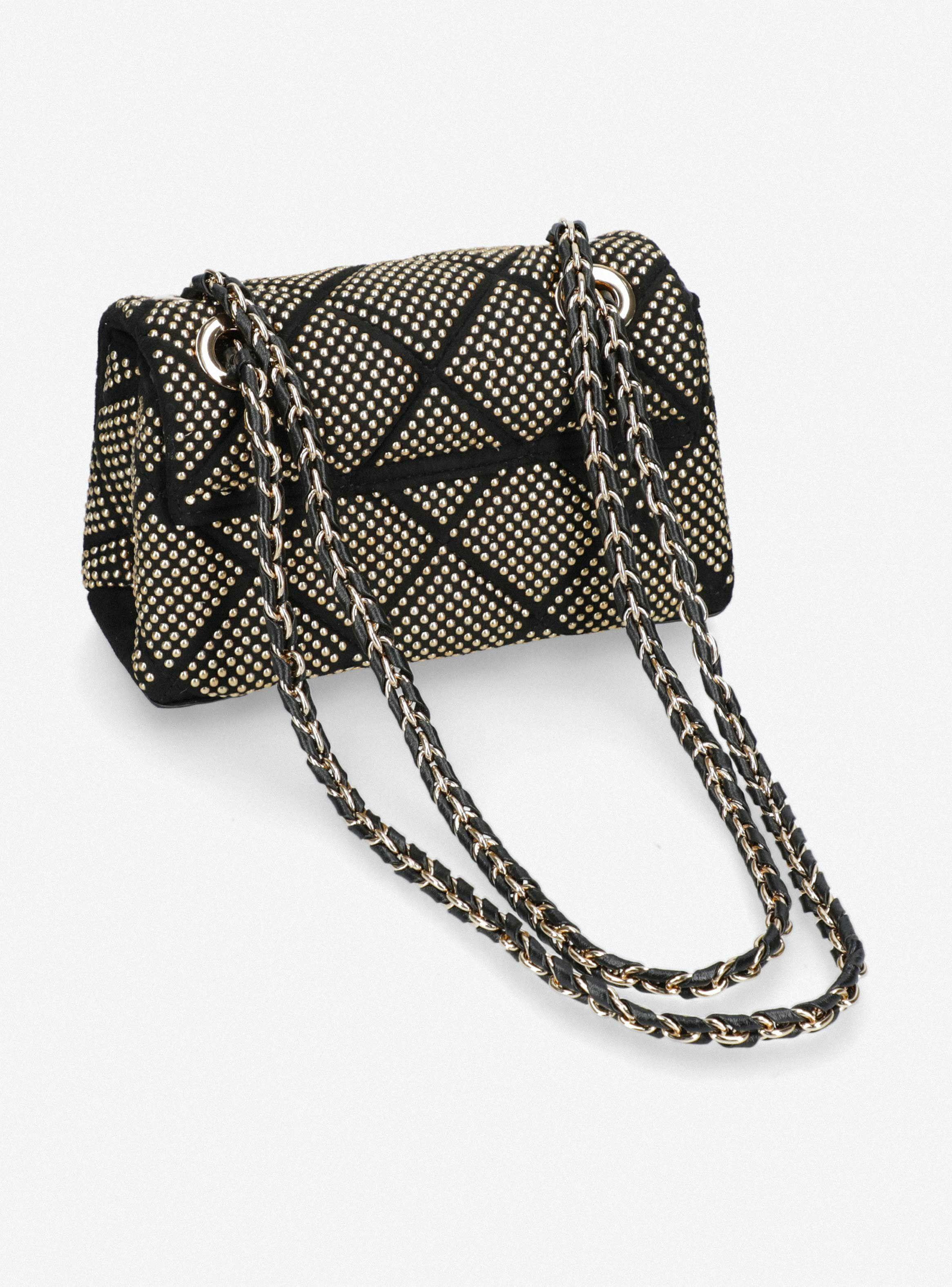 Bandolera Negro Dorado-2
