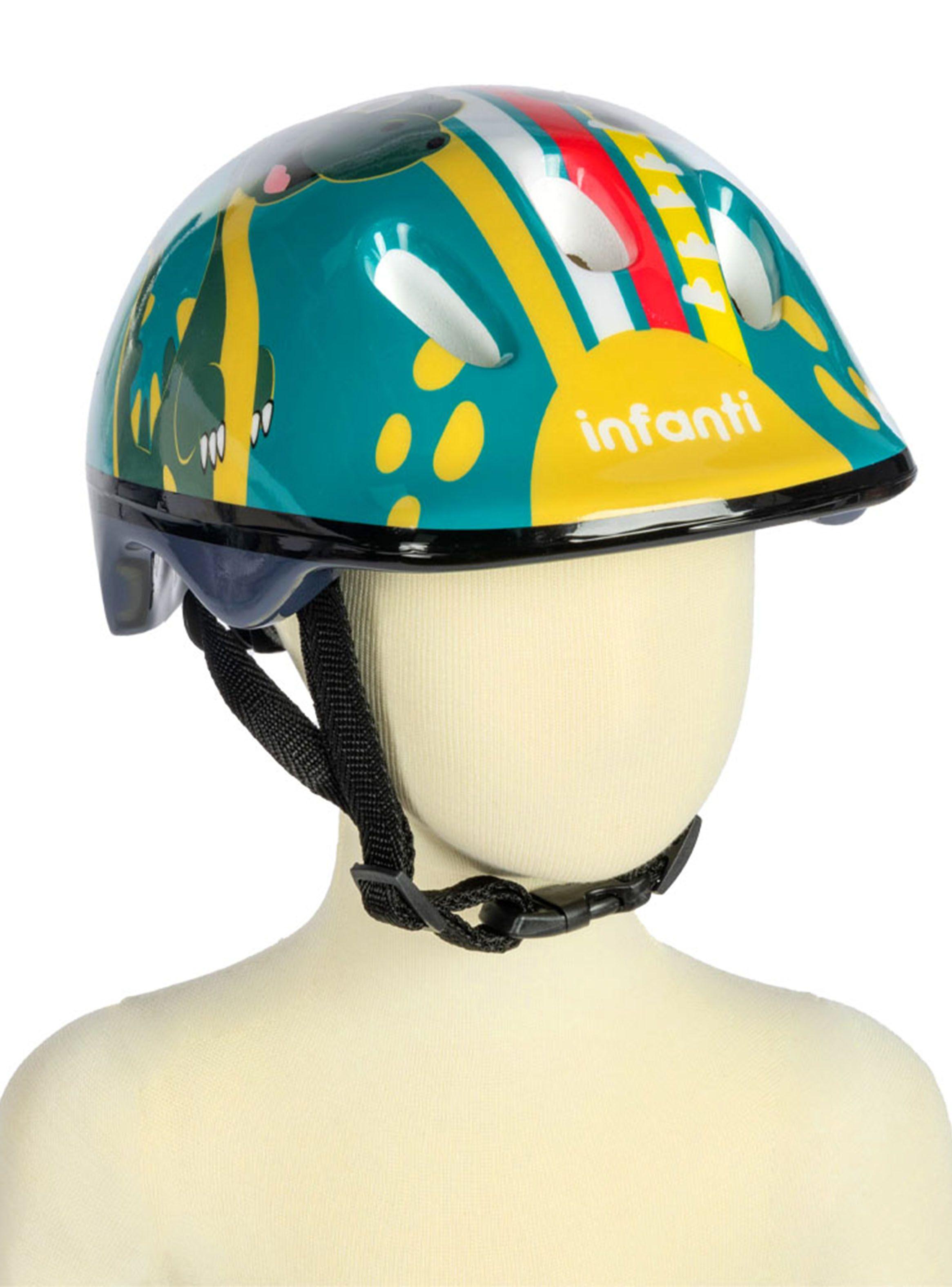 Set de Casco y Rodilleras Green-2