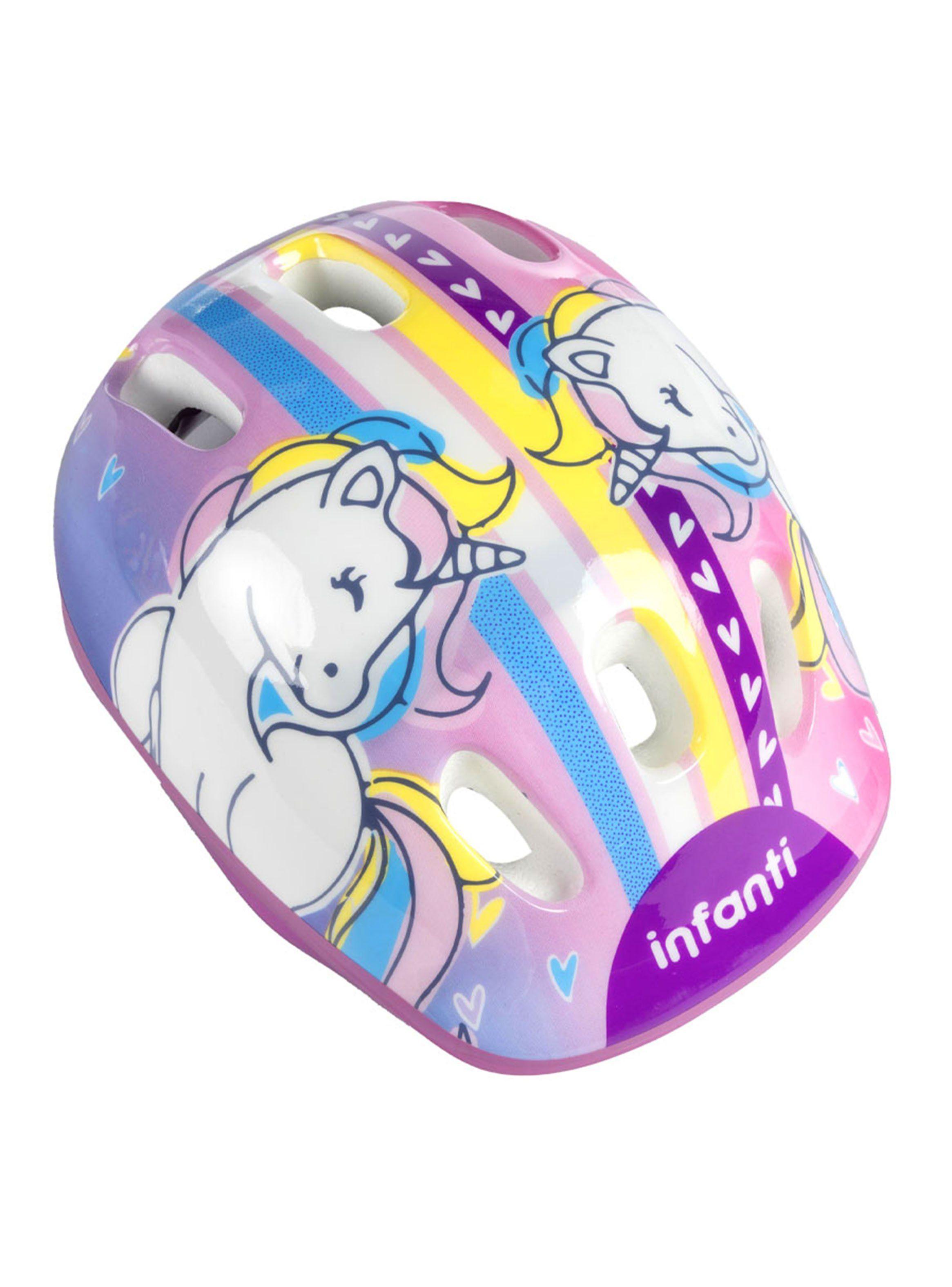Set de Casco y Rodilleras Pink-1