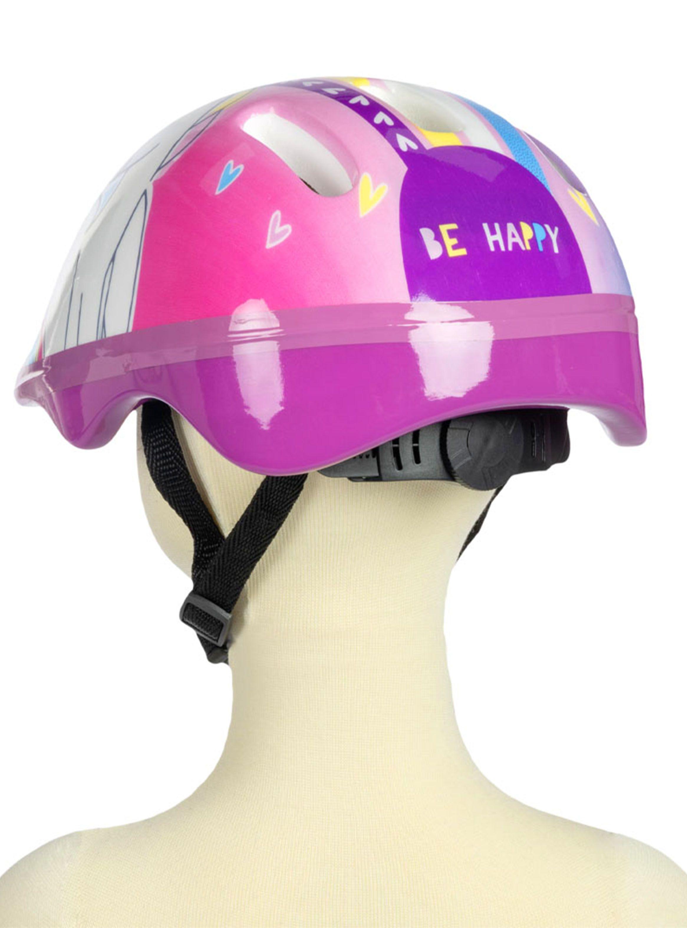 Set de Casco y Rodilleras Pink-4