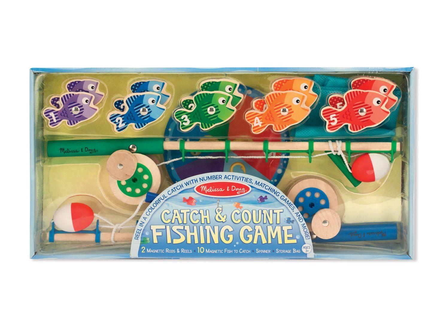 Melissa & Doug Caña de pescar magnética Caramba-1