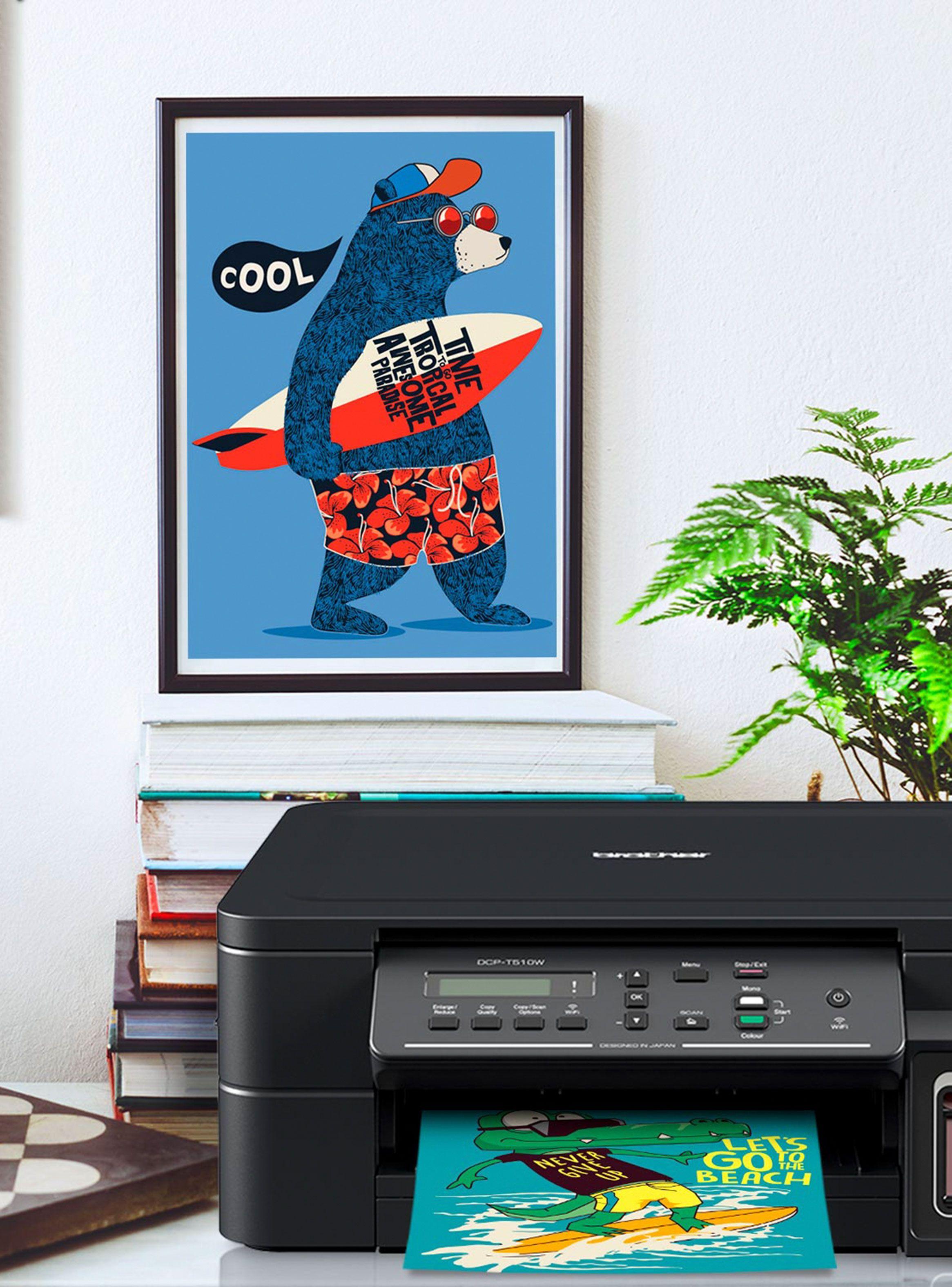 Multifuncional Brother DCPT510W/500W Wi-Fi-5